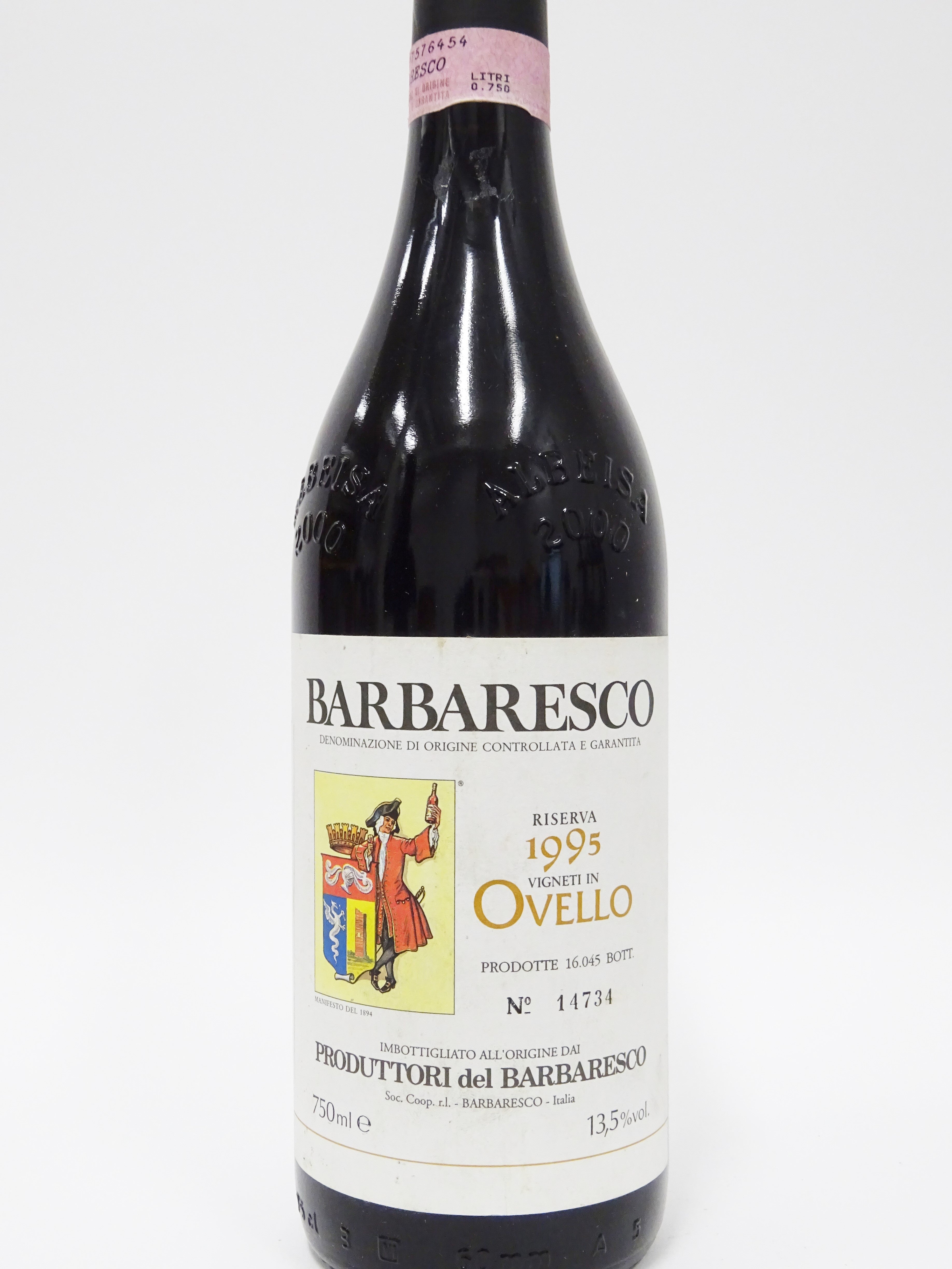 Produttori del Barbaresco 1995 Barbaresco Riserva Ovello
