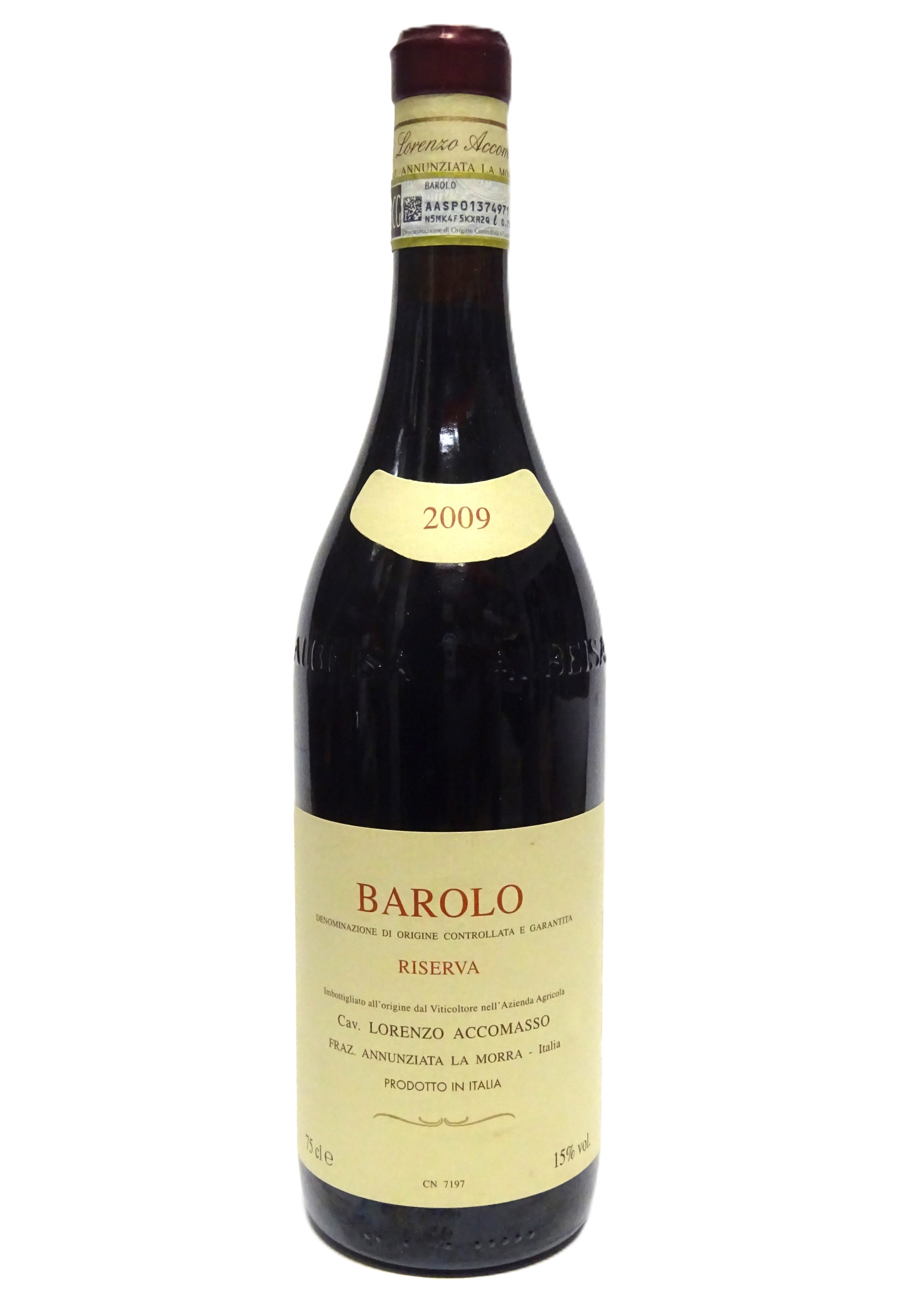 Accomasso 2009 Barolo Riserva