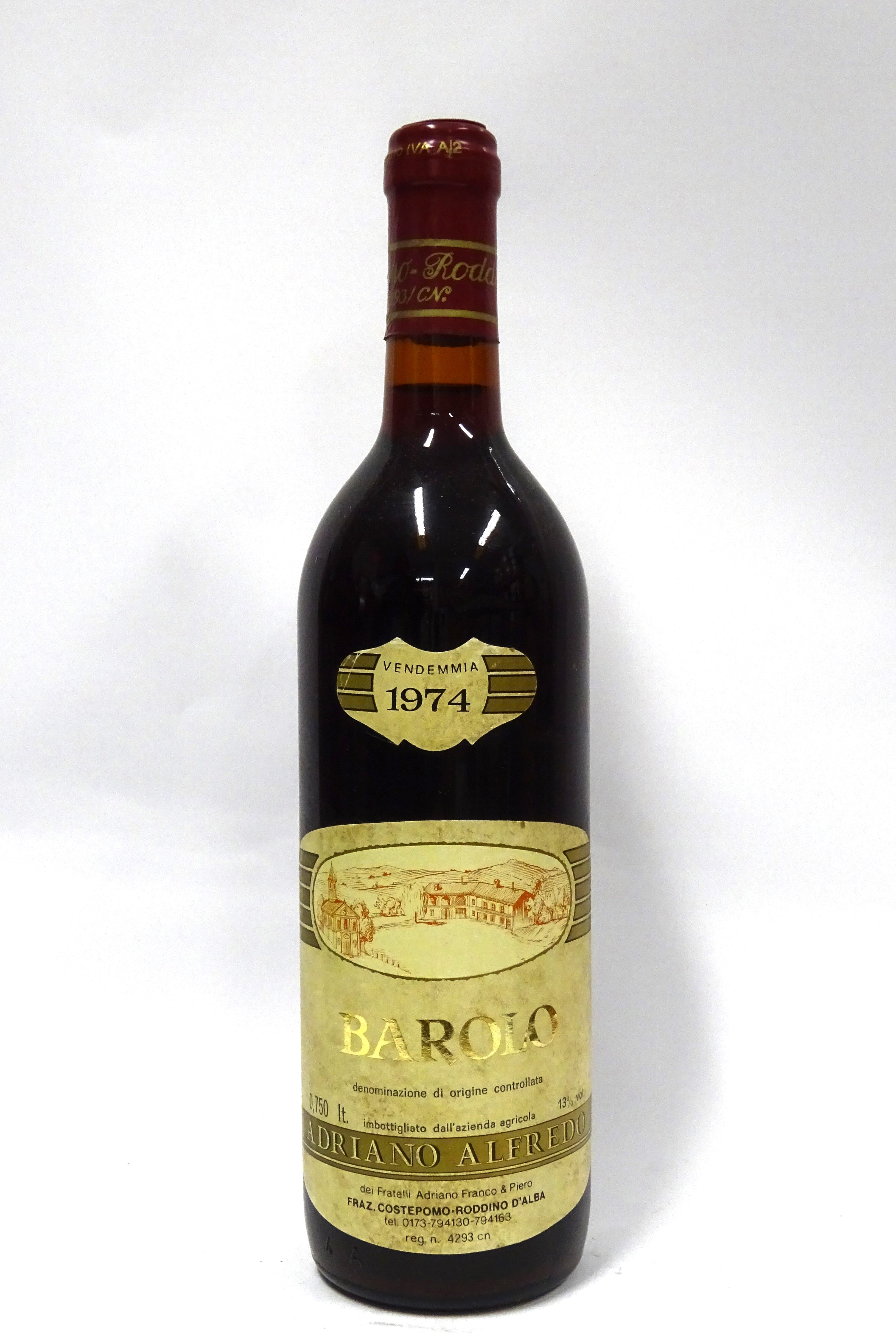 Adriano, Alfredo 1974 Barolo