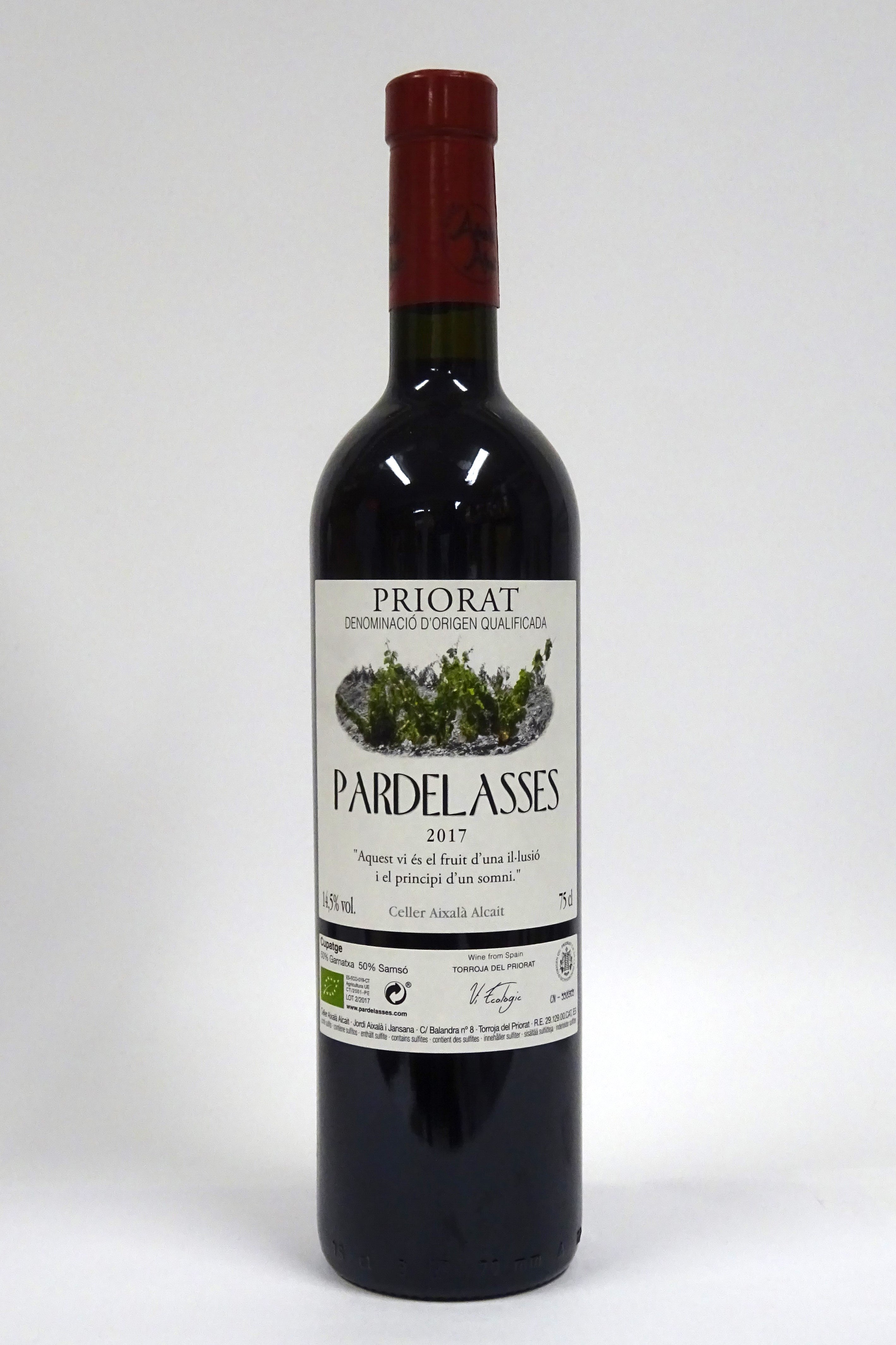 Aixala 2017 Priorat Pardelasses