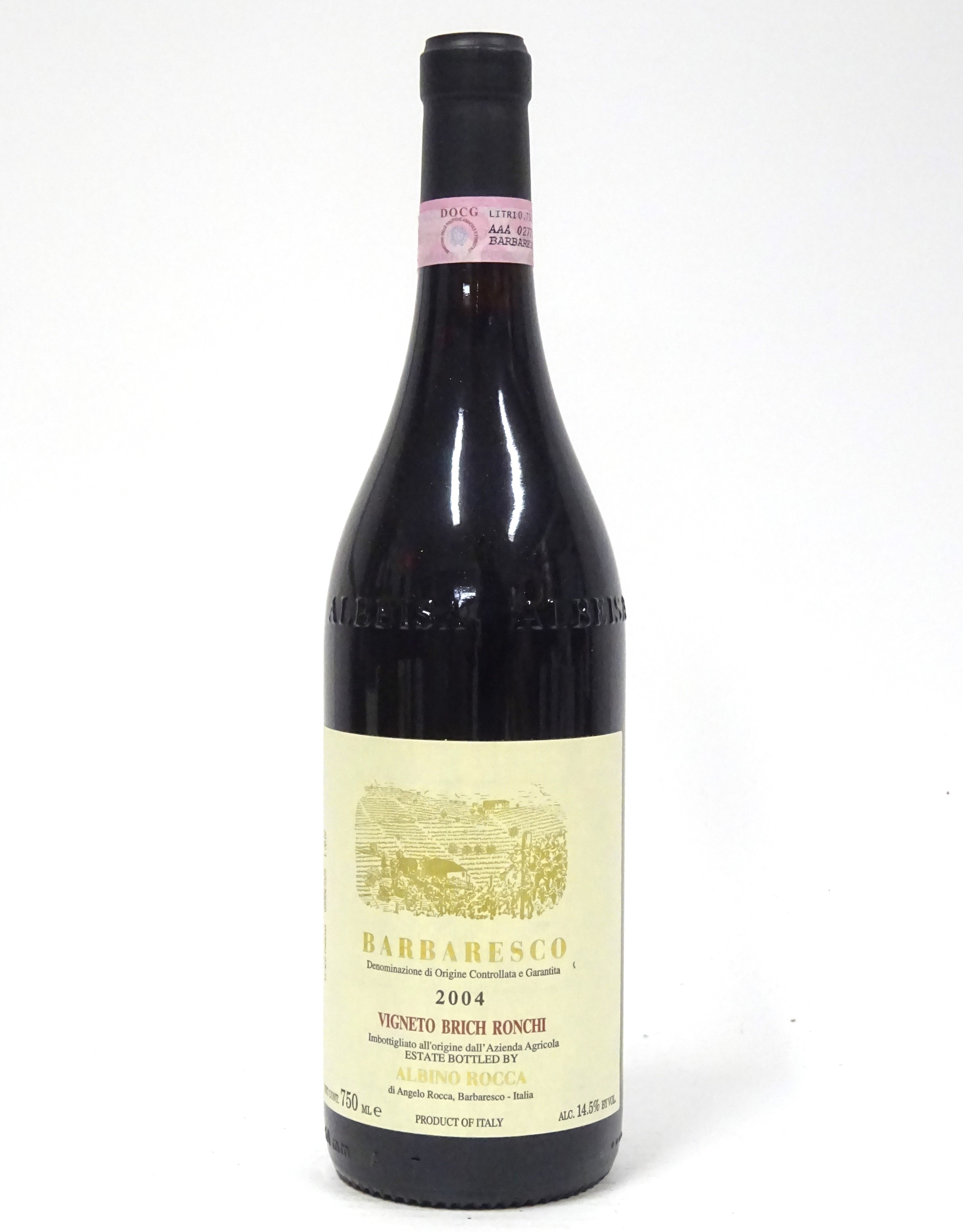 Rocca Albino 2004 Barbaresco Brich Ronchi