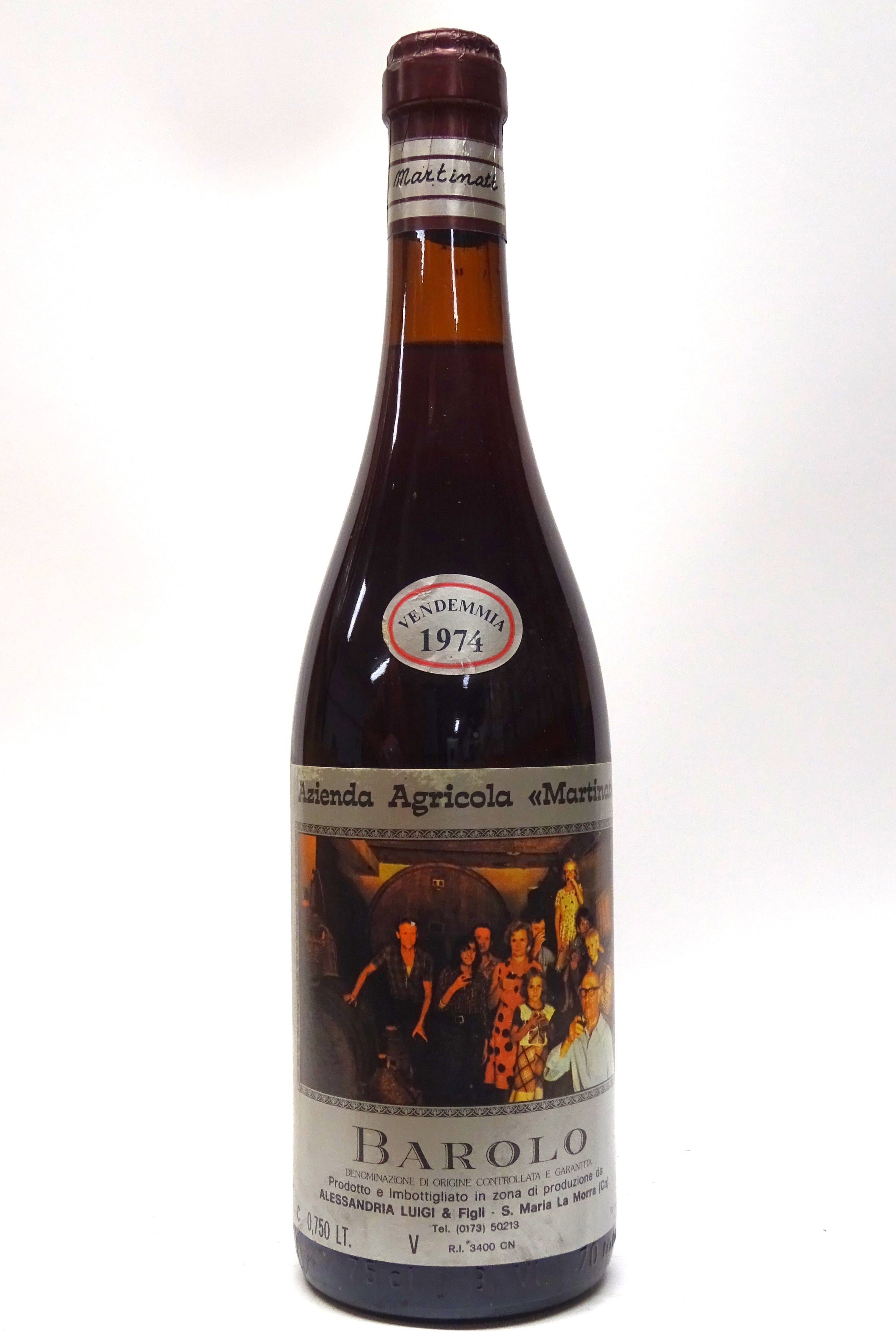 Alessandria, Luigi (La Morra) 1974 Barolo