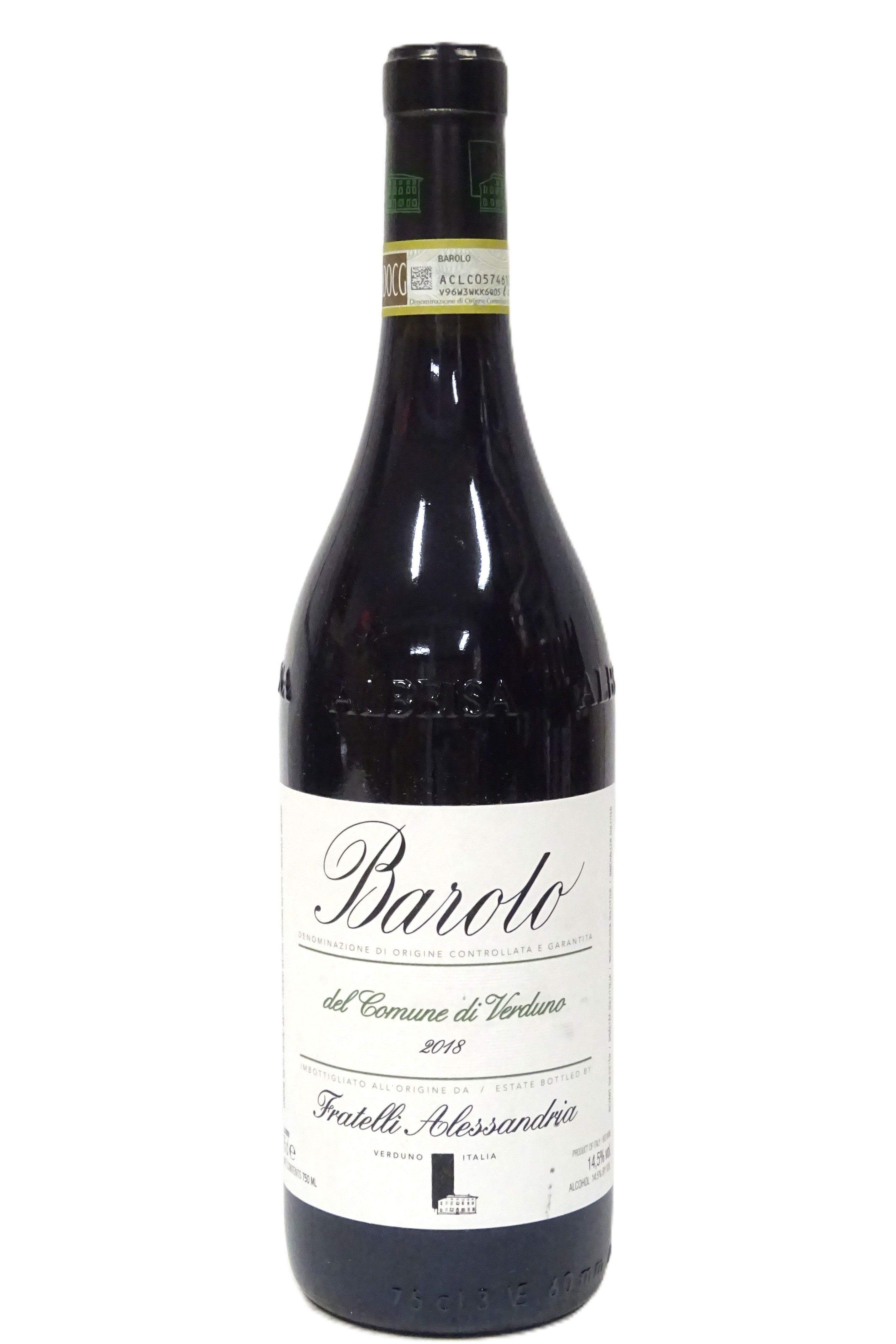 Alessandria 2018 Barolo del Commune di Verduno