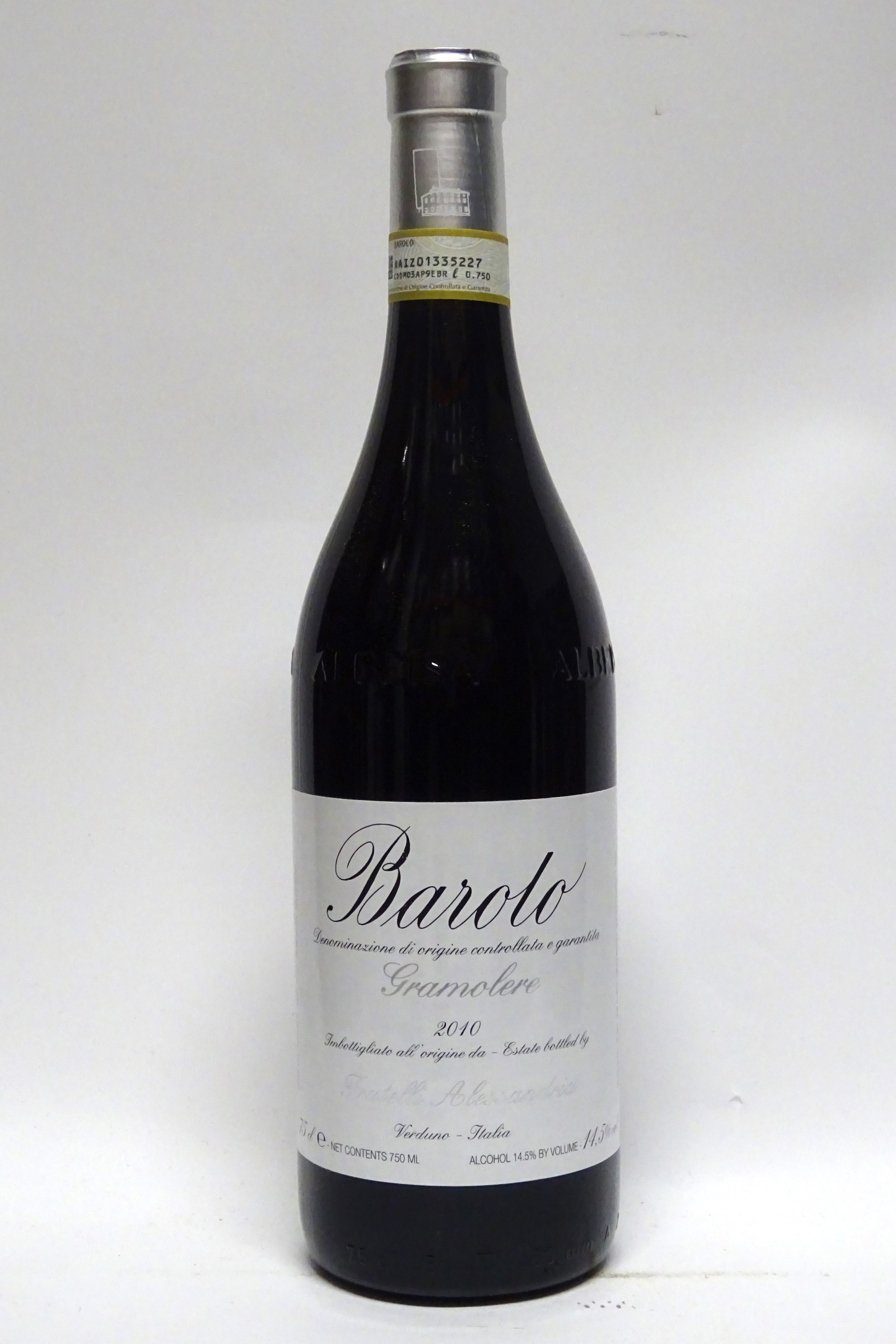 Alessandria 2010 Barolo Gramolere