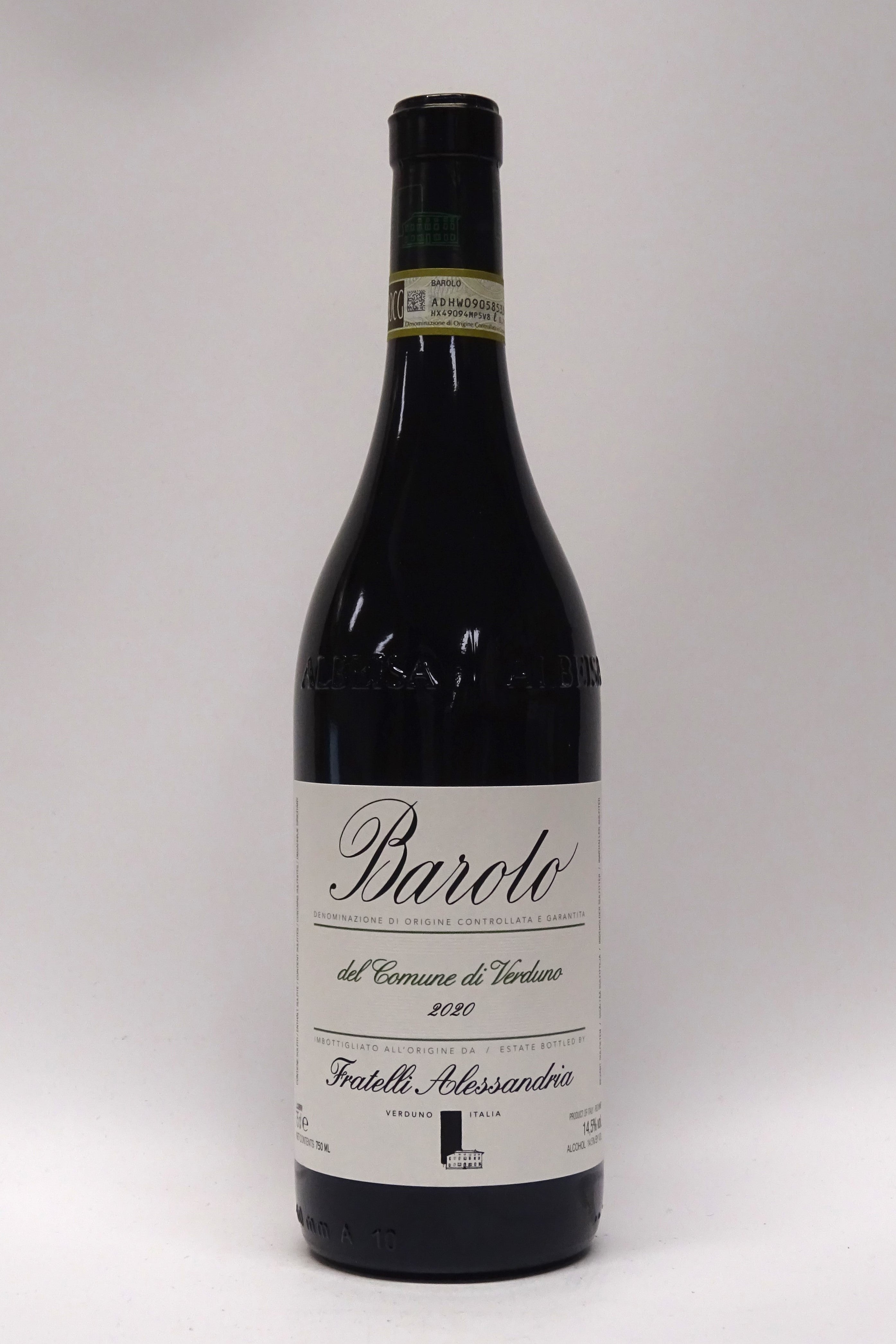 Alessandria 2020 Barolo del Commune di Verduno