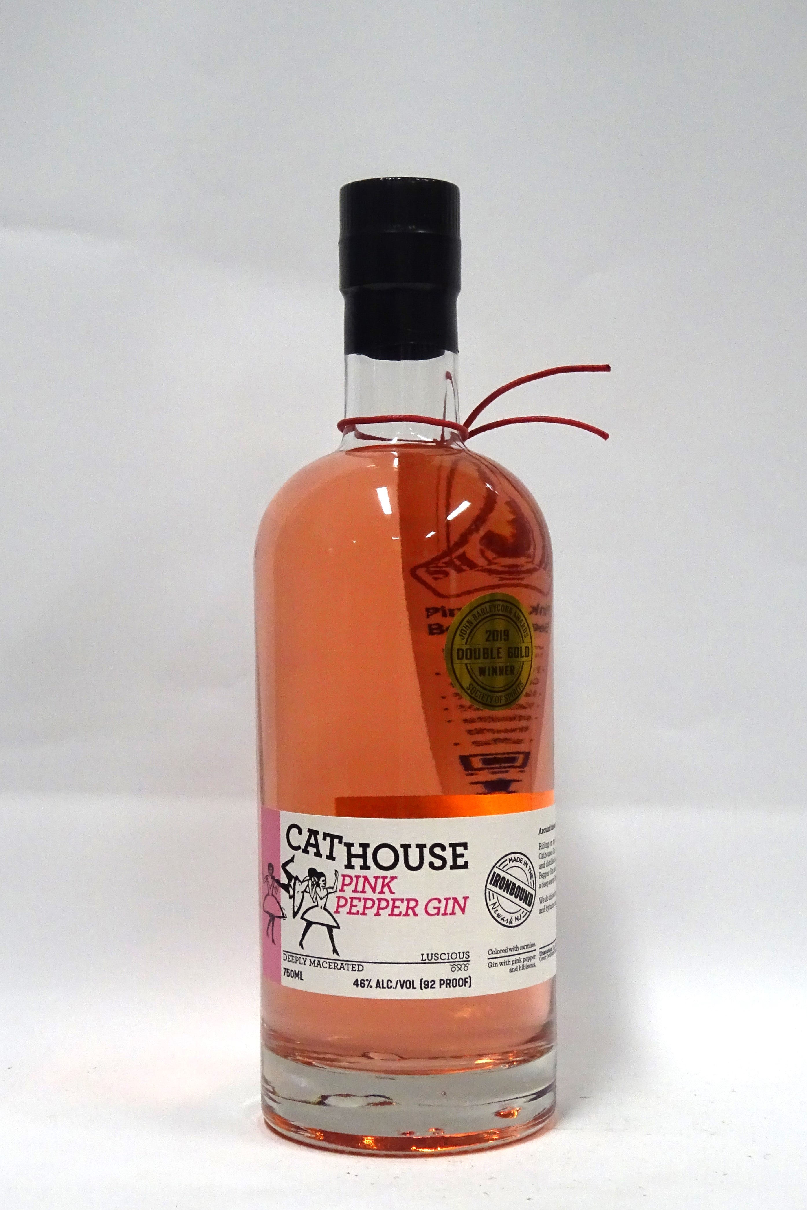All Points West Cathouse Pink Pepper Gin