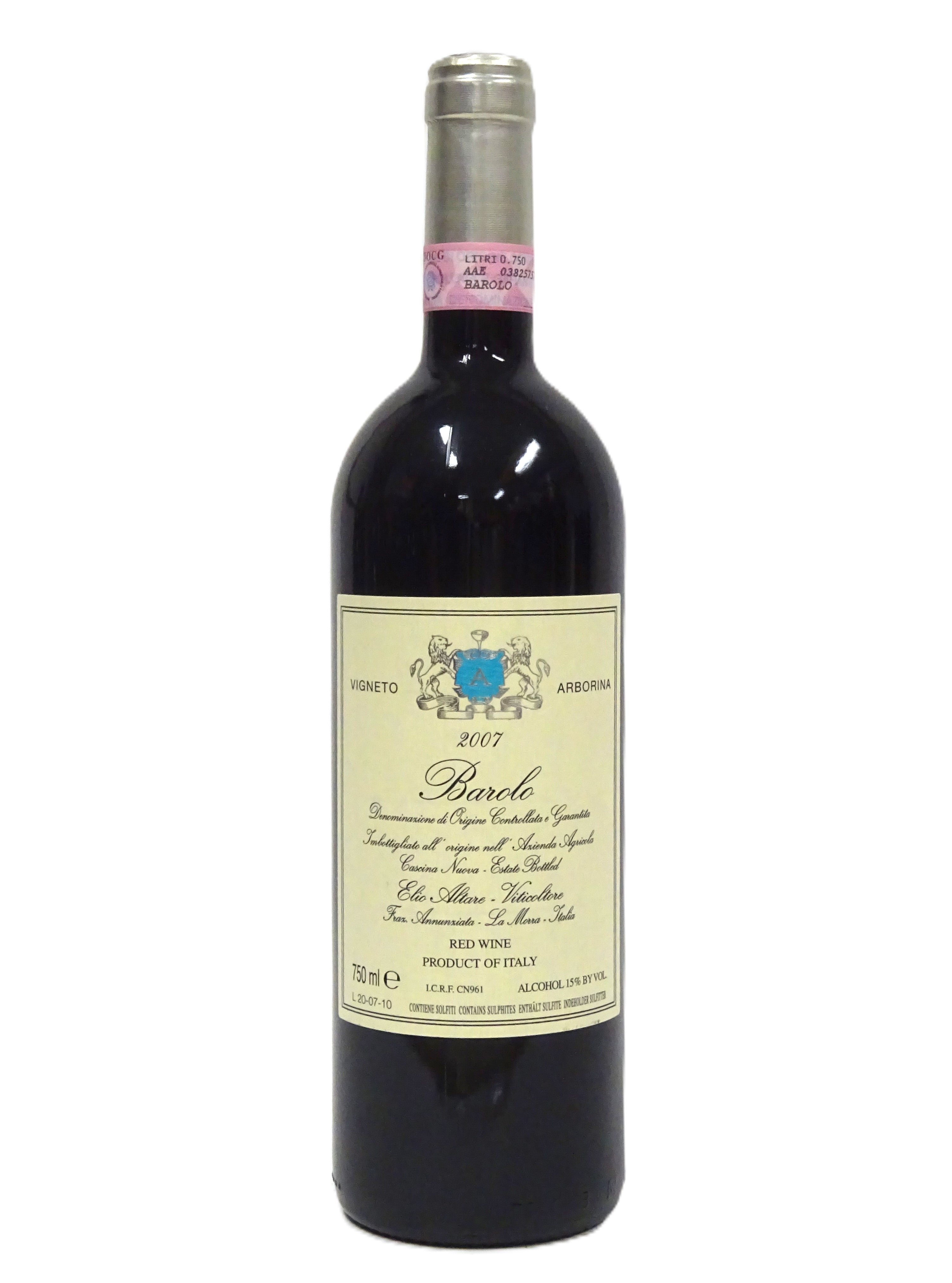 Altare 2007 Barolo Vigneto Arborina