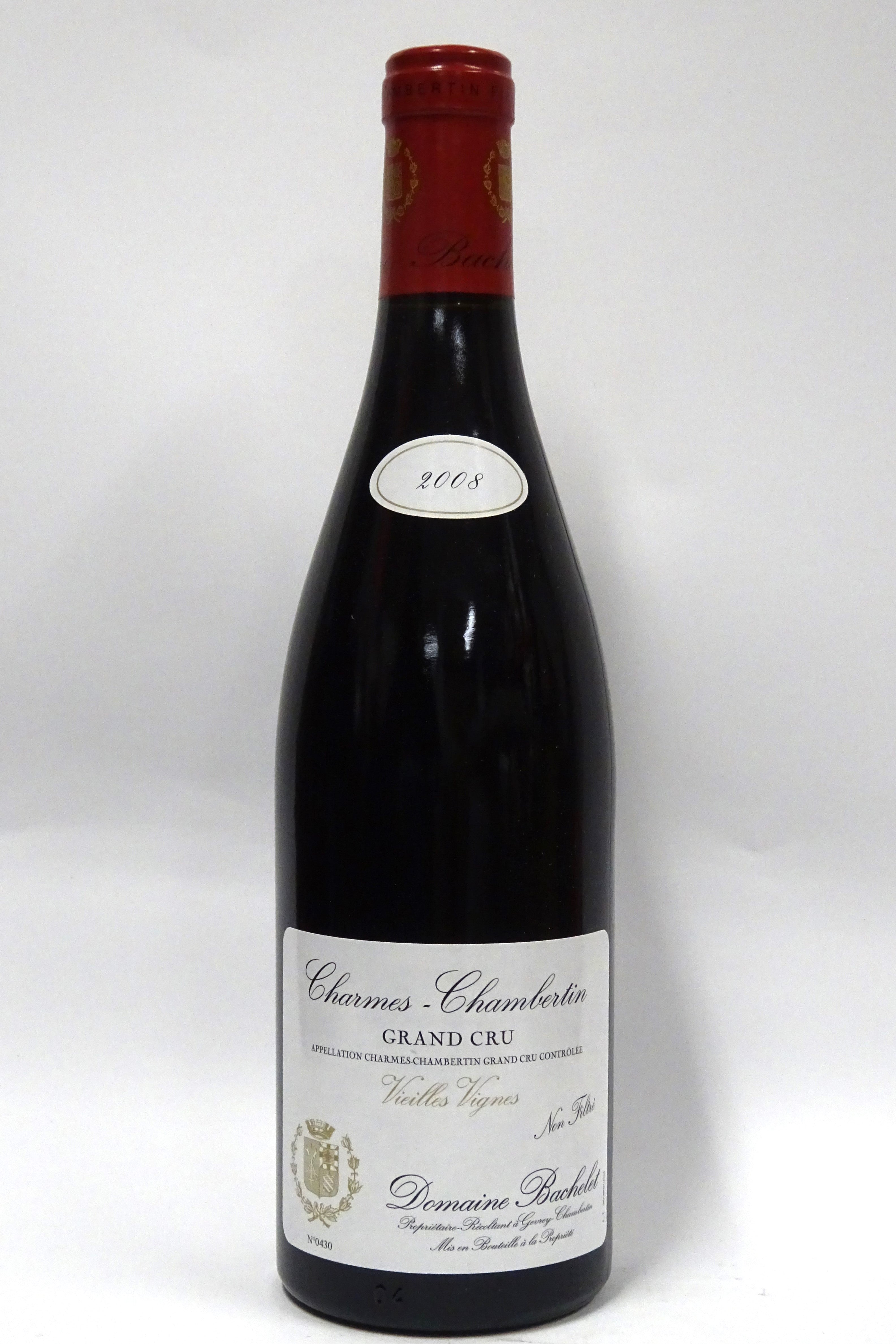 Bachelet 2008 Charmes-Chambertin Grand Cru Vieilles Vignes
