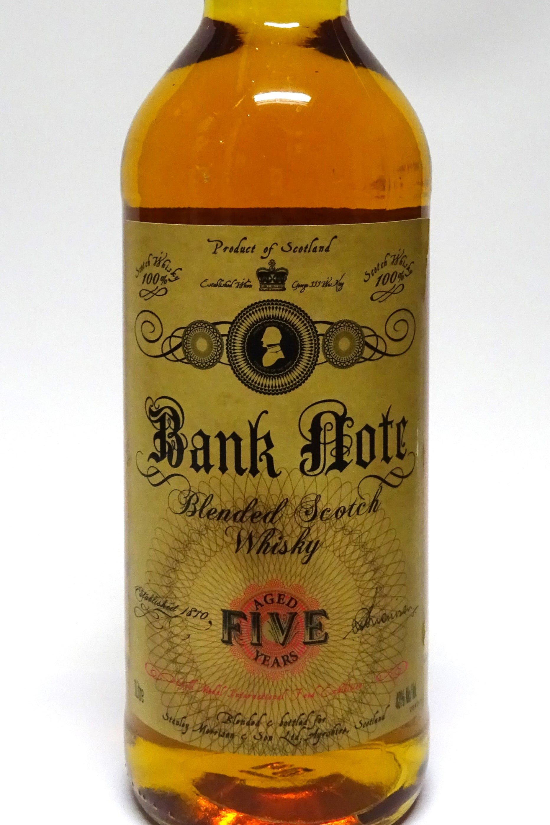 Bank Note 5 Year Blended Scotch Whisky 1L