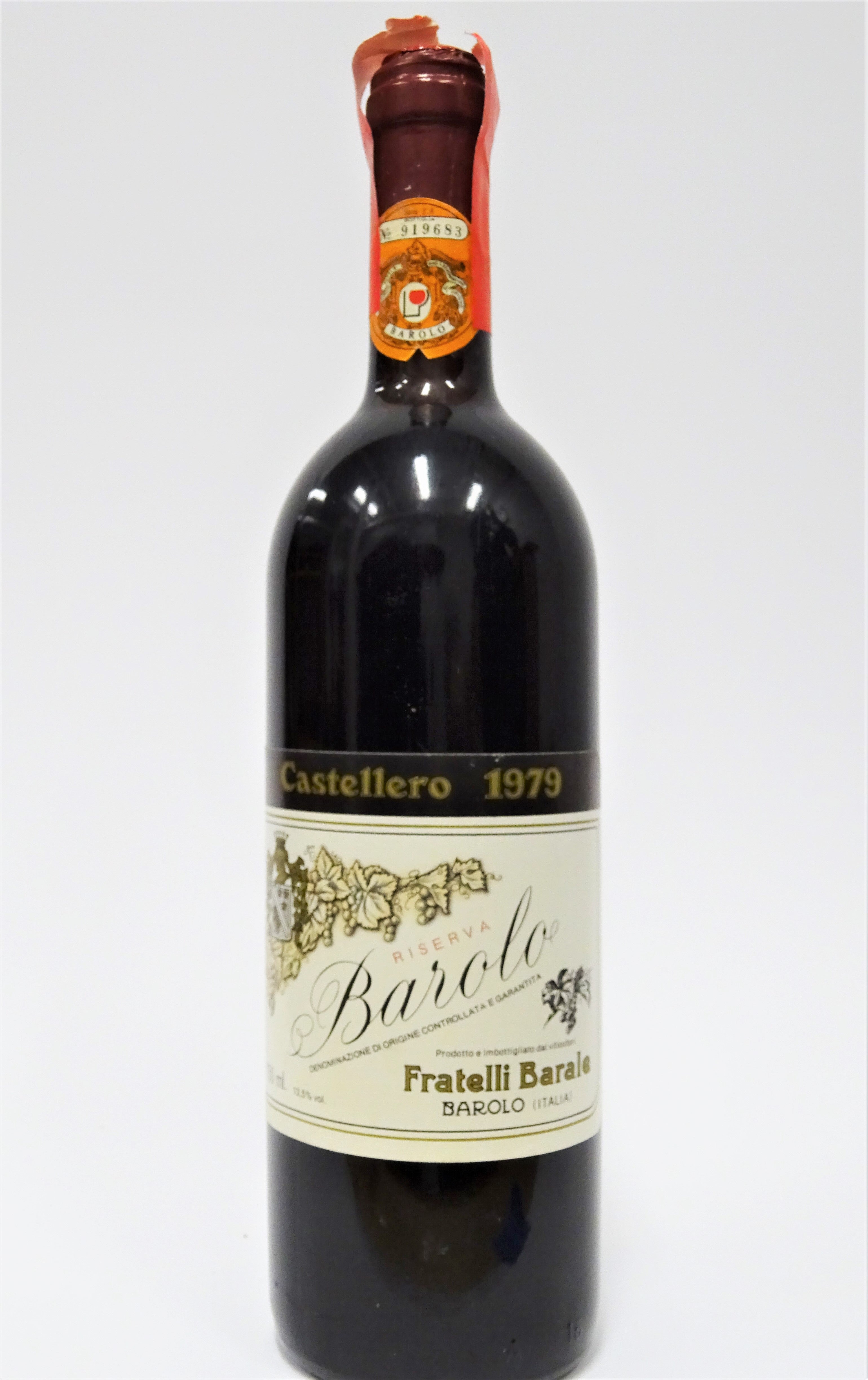 Barale 1979  Barolo Riserva Castellero