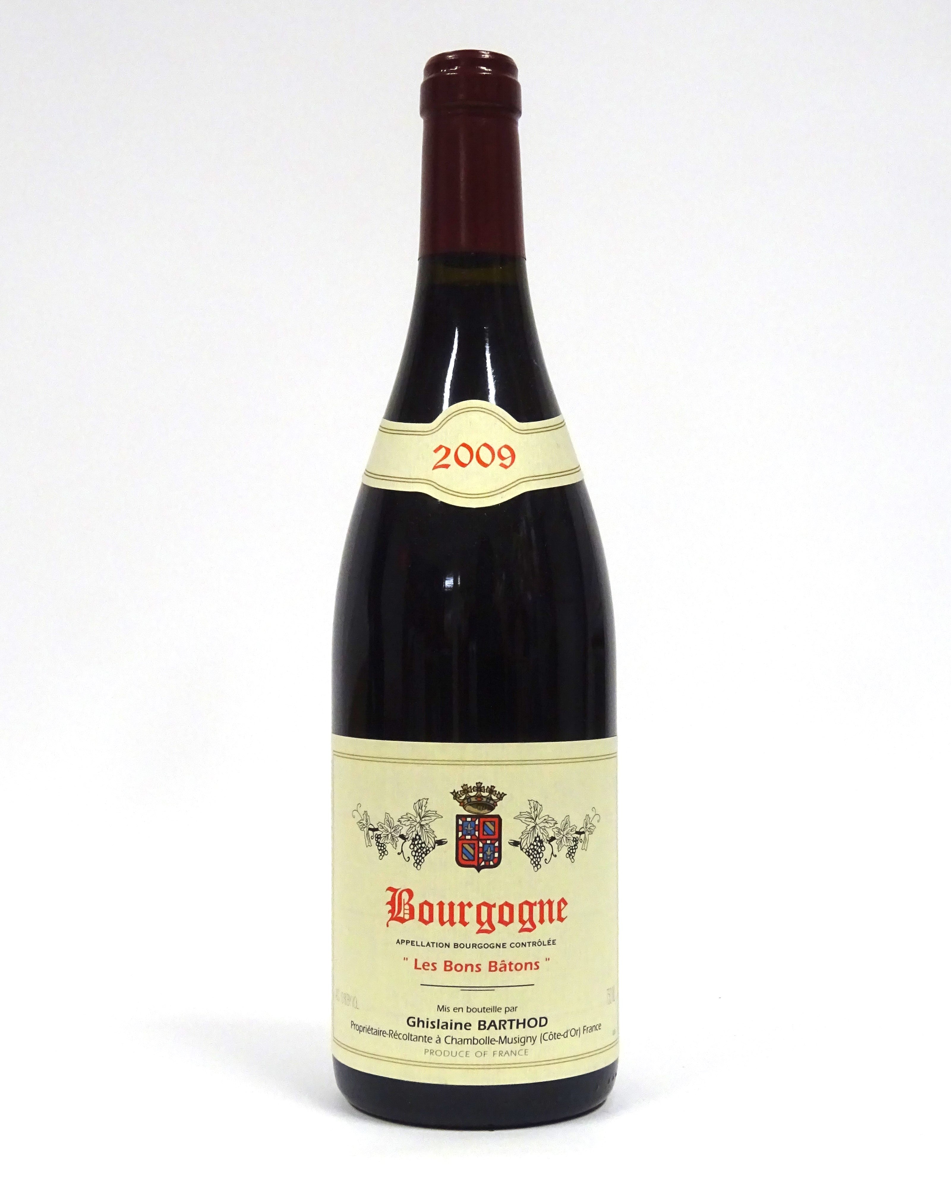 Barthod, Ghislaine 2009 Bourgogne Rouge Les Bons Batons