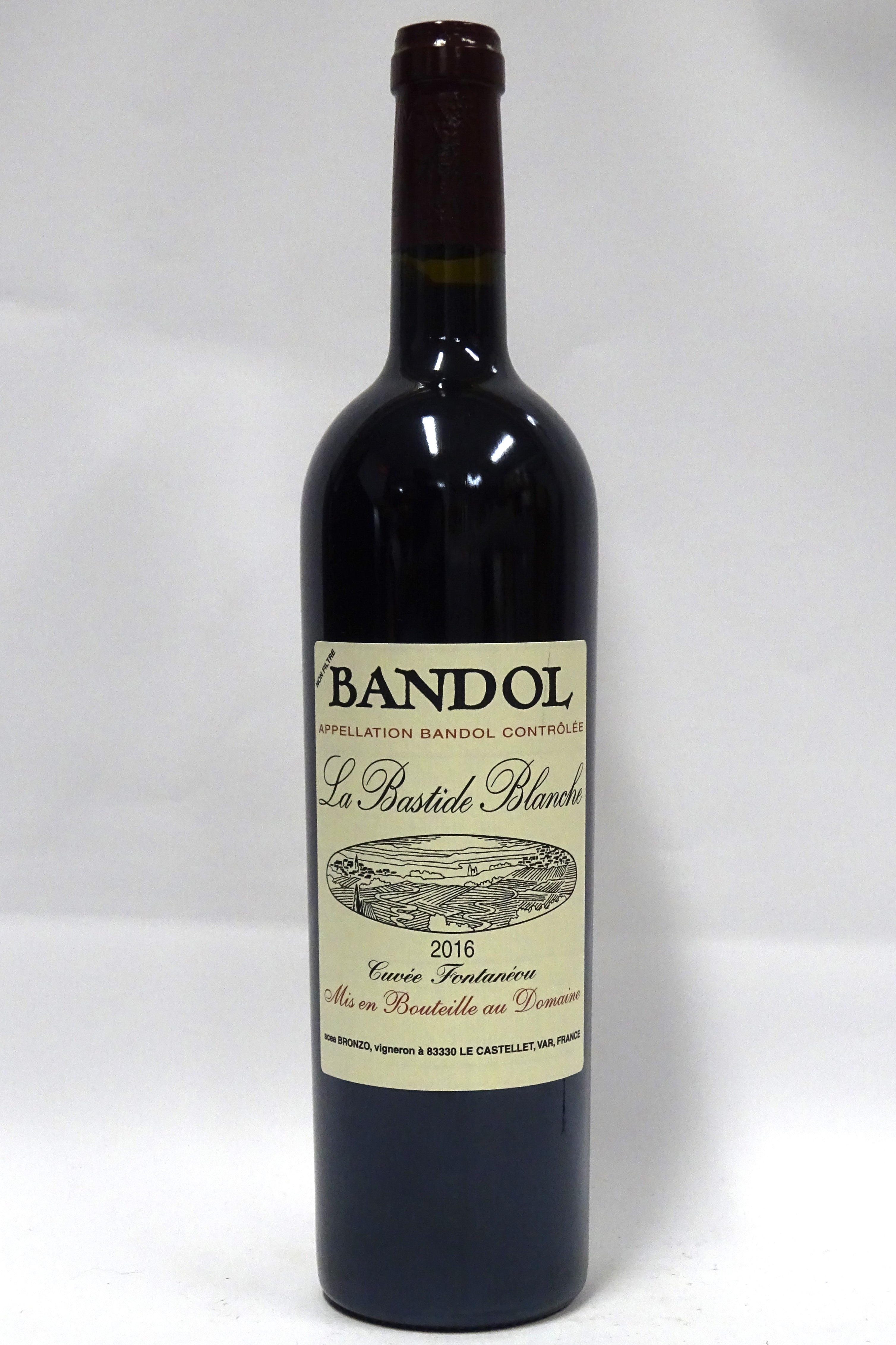 Bastide Blanche 2016 Bandol Fontaneou
