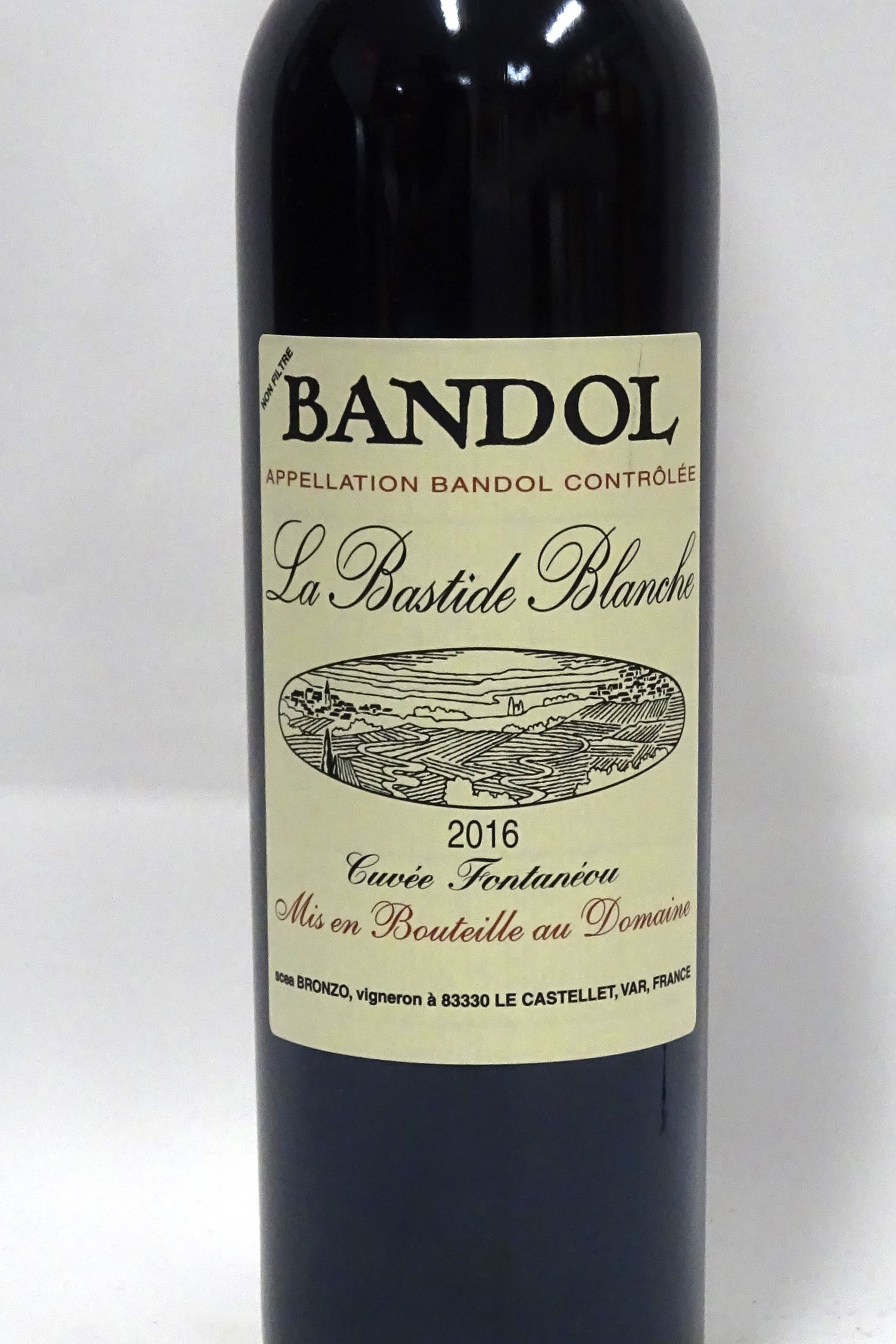 Bastide Blanche 2016 Bandol Fontaneou