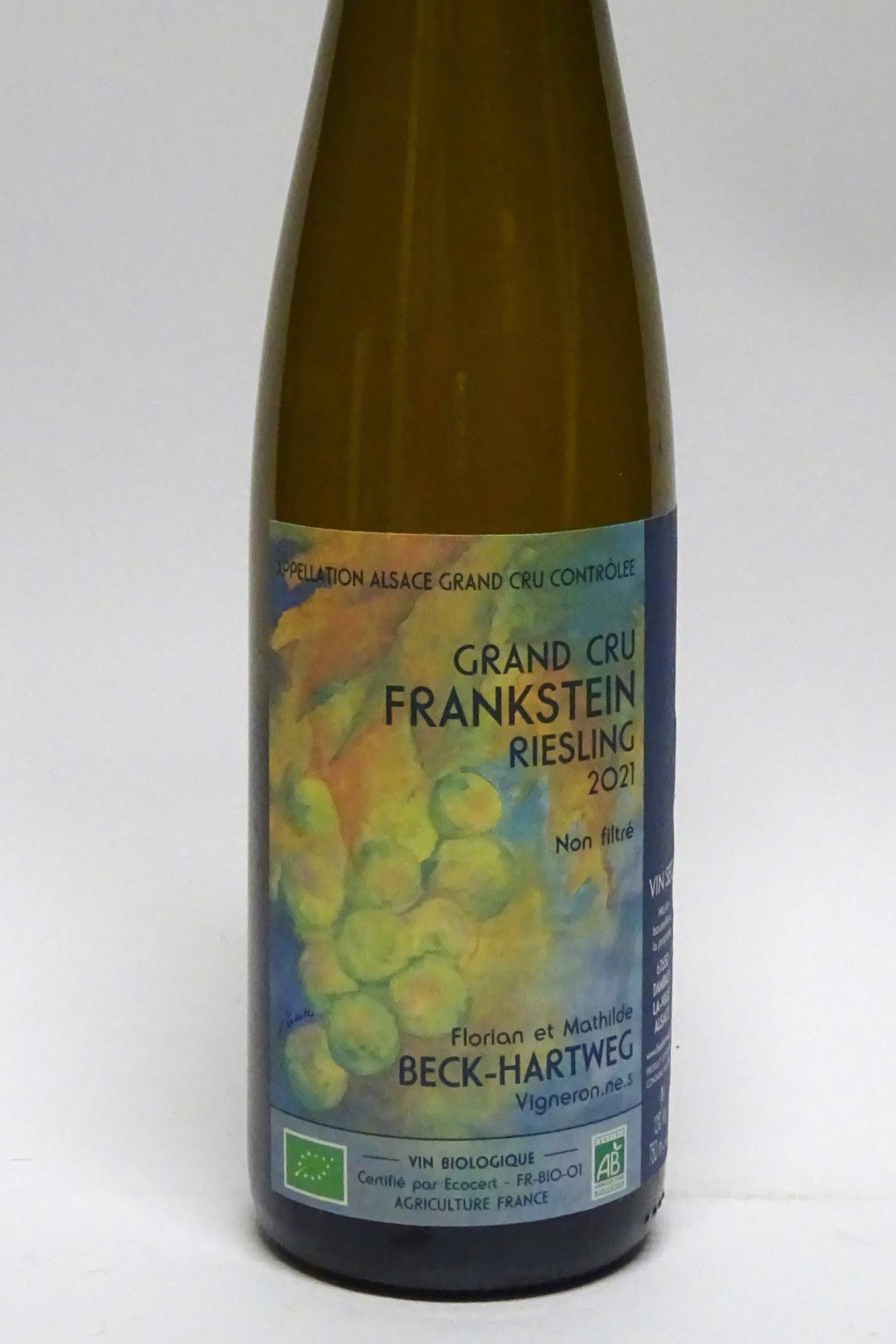 Beck-Hartweg 2021 Riesling Grand Cru Frankstein