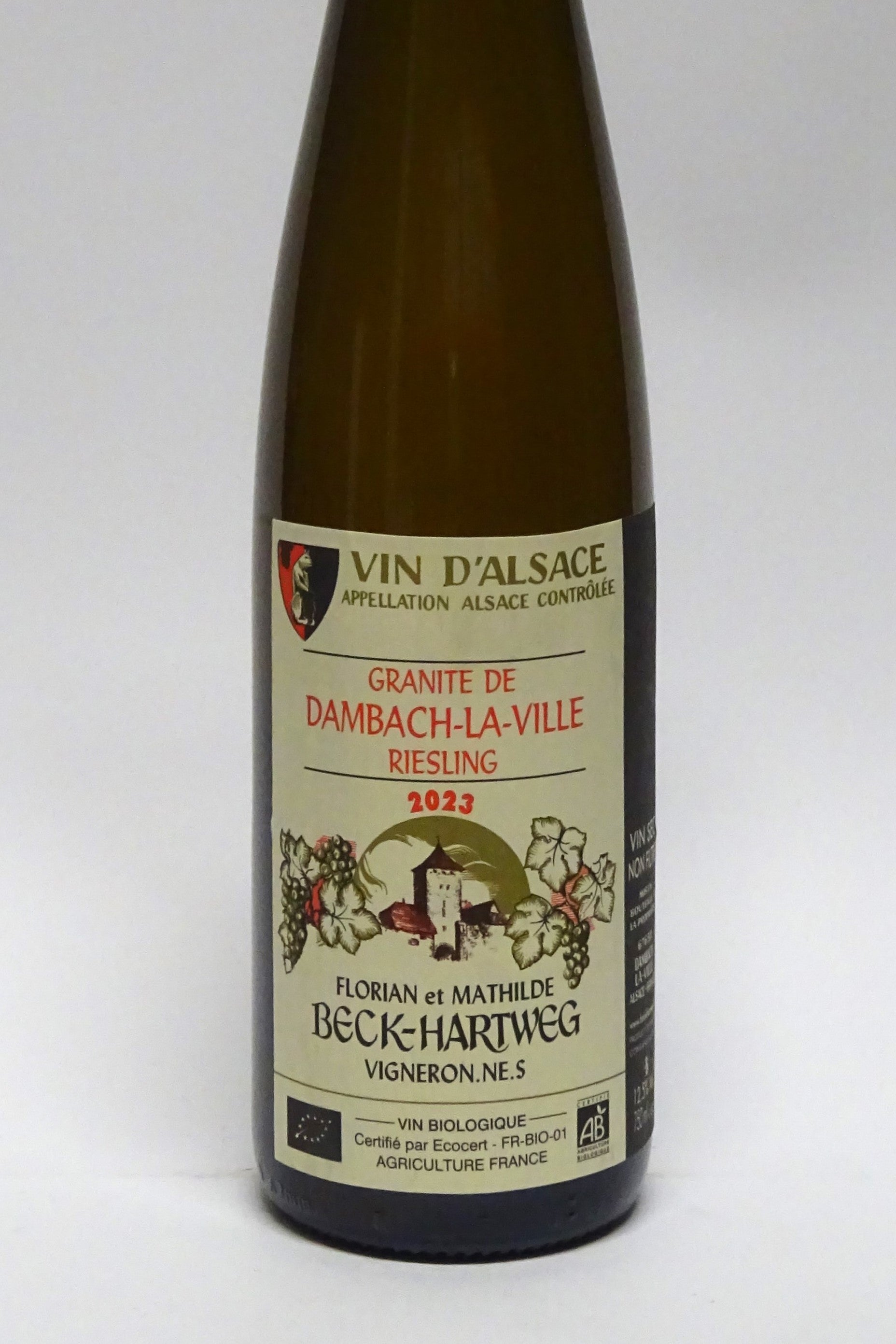 Beck-Hartweg 2023 Alsace Riesling Dambach
