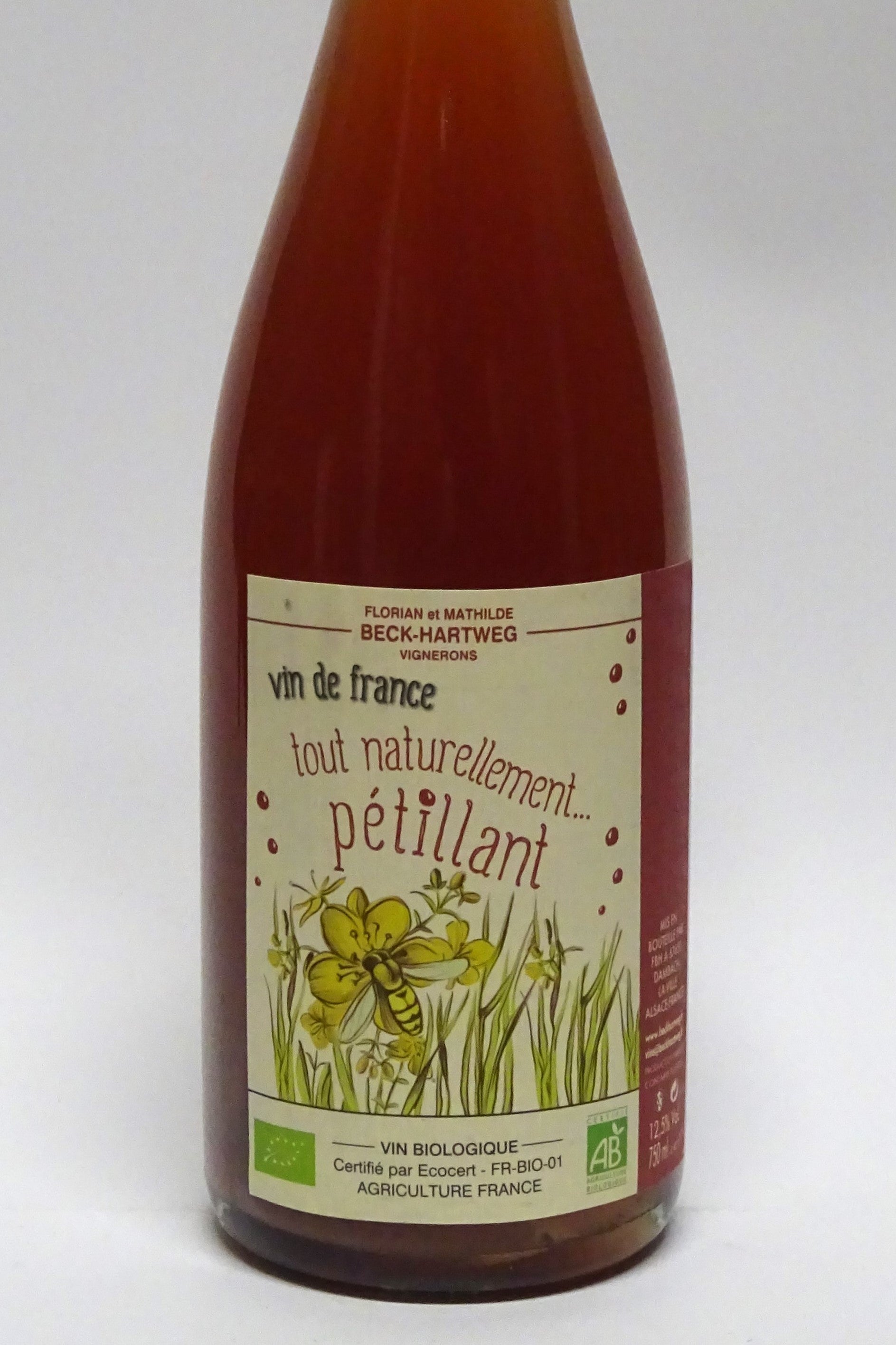 Beck-Hartweg NV Tout Naturellement Pet-Nat Rosé