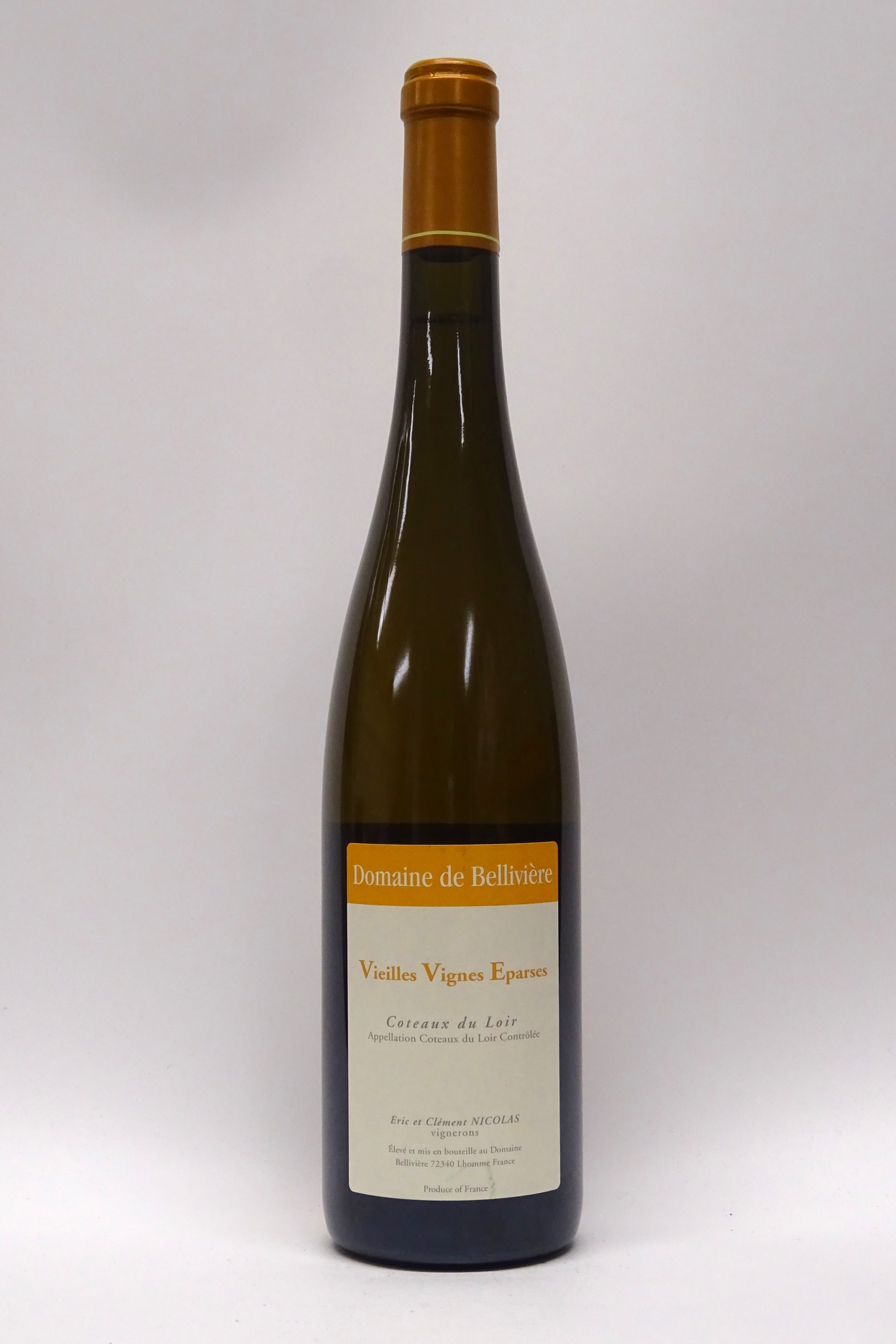 Bellivière 2020 Coteaux du Loir "Vieilles Vignes Eparses"
