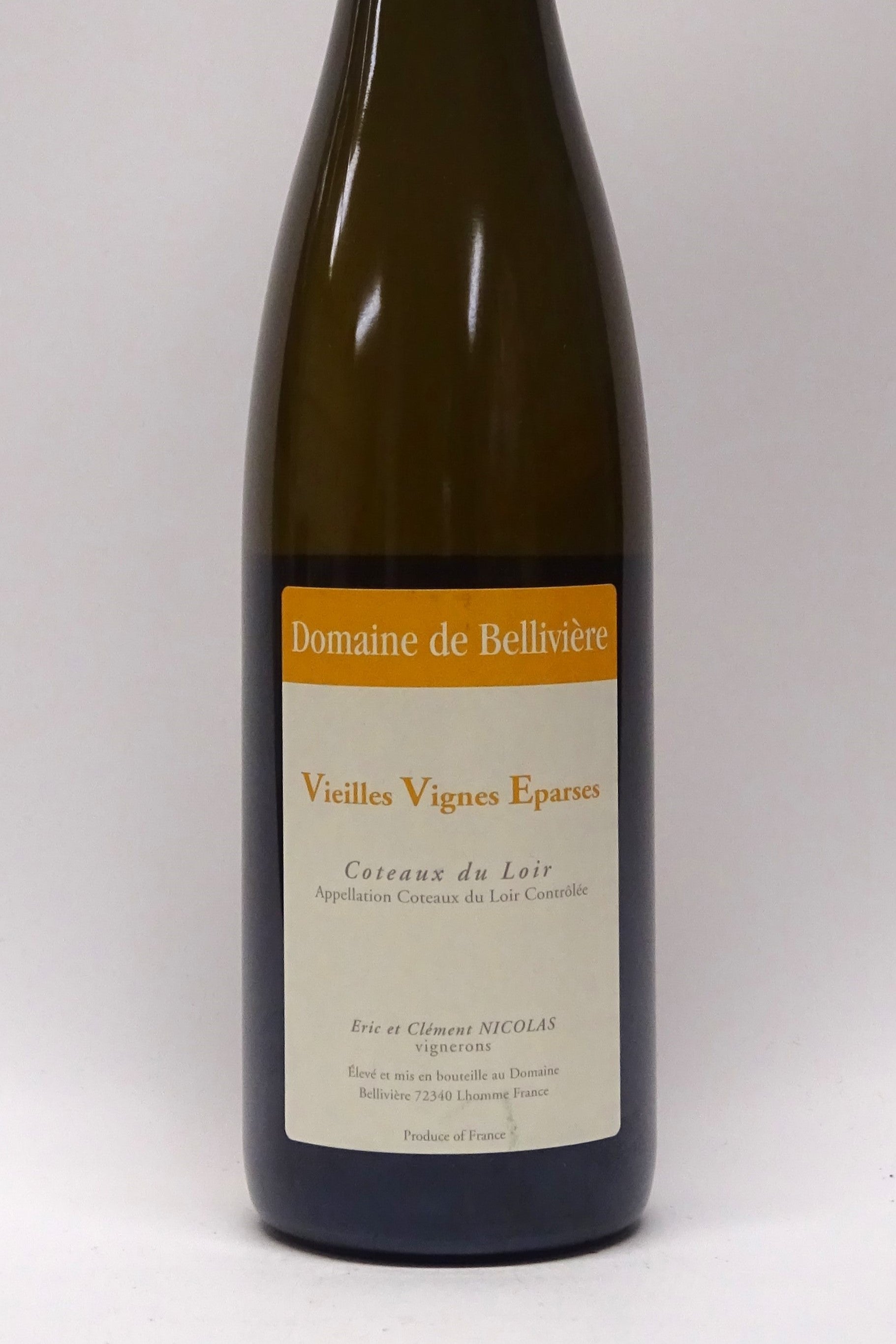 Bellivière 2020 Coteaux du Loir "Vieilles Vignes Eparses"