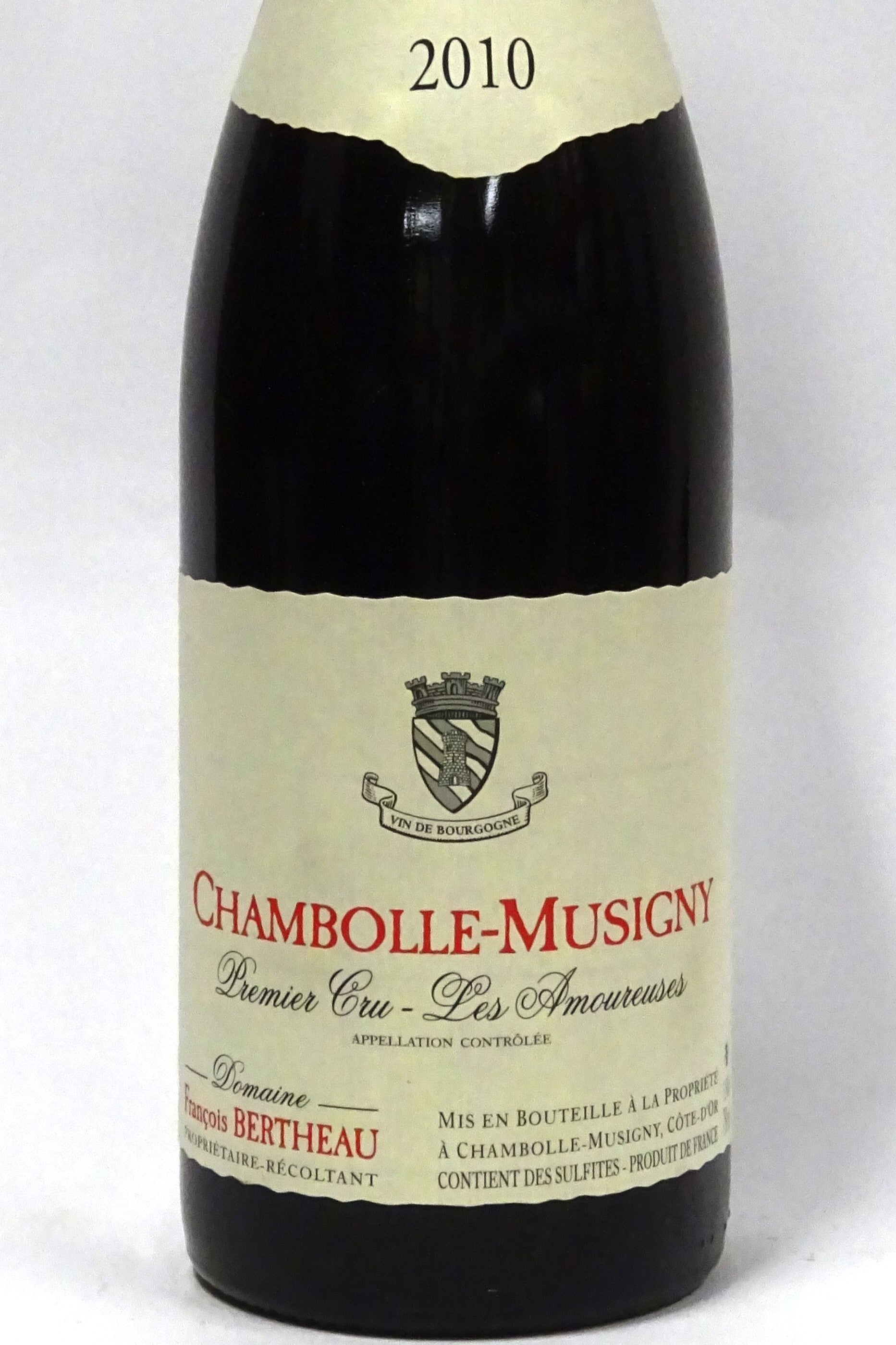 Domaine Bertheau 2010 Chambolle-Musigny 1er Cru Amoureuses