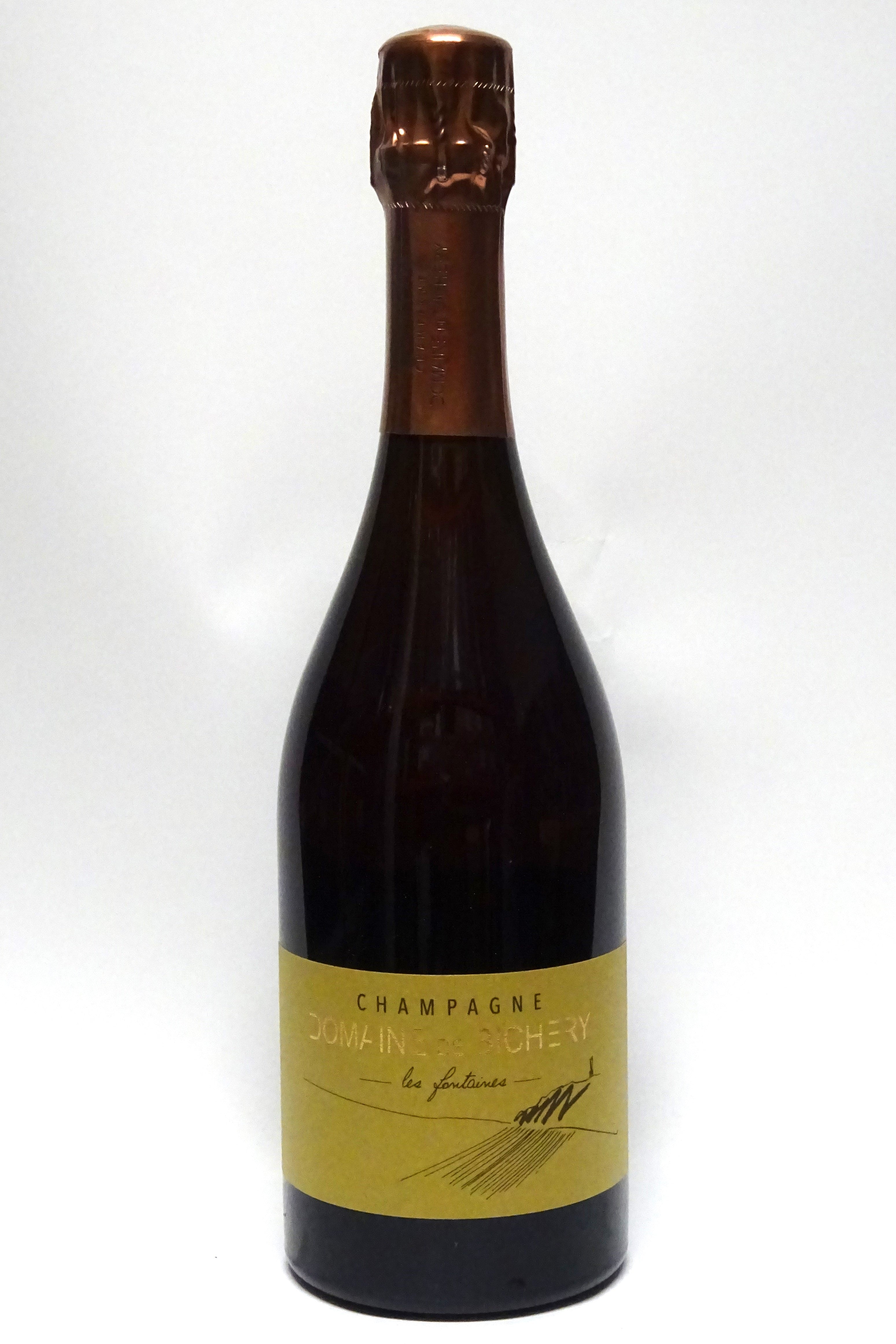 Bichery 2019 Champagne Rose Brut Nature Les Fontaines