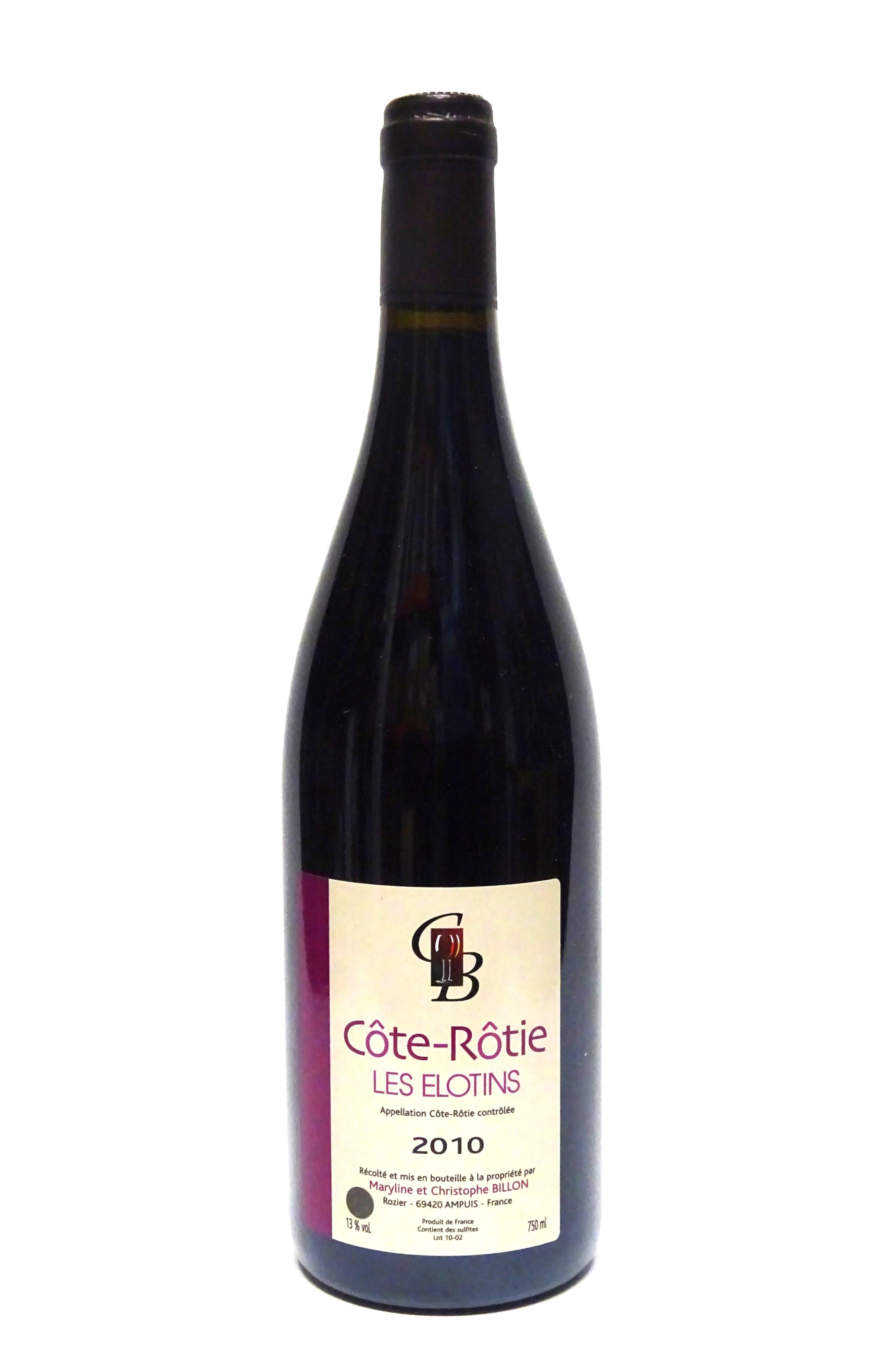 Billon 2010 Cote Rotie Les Elotins