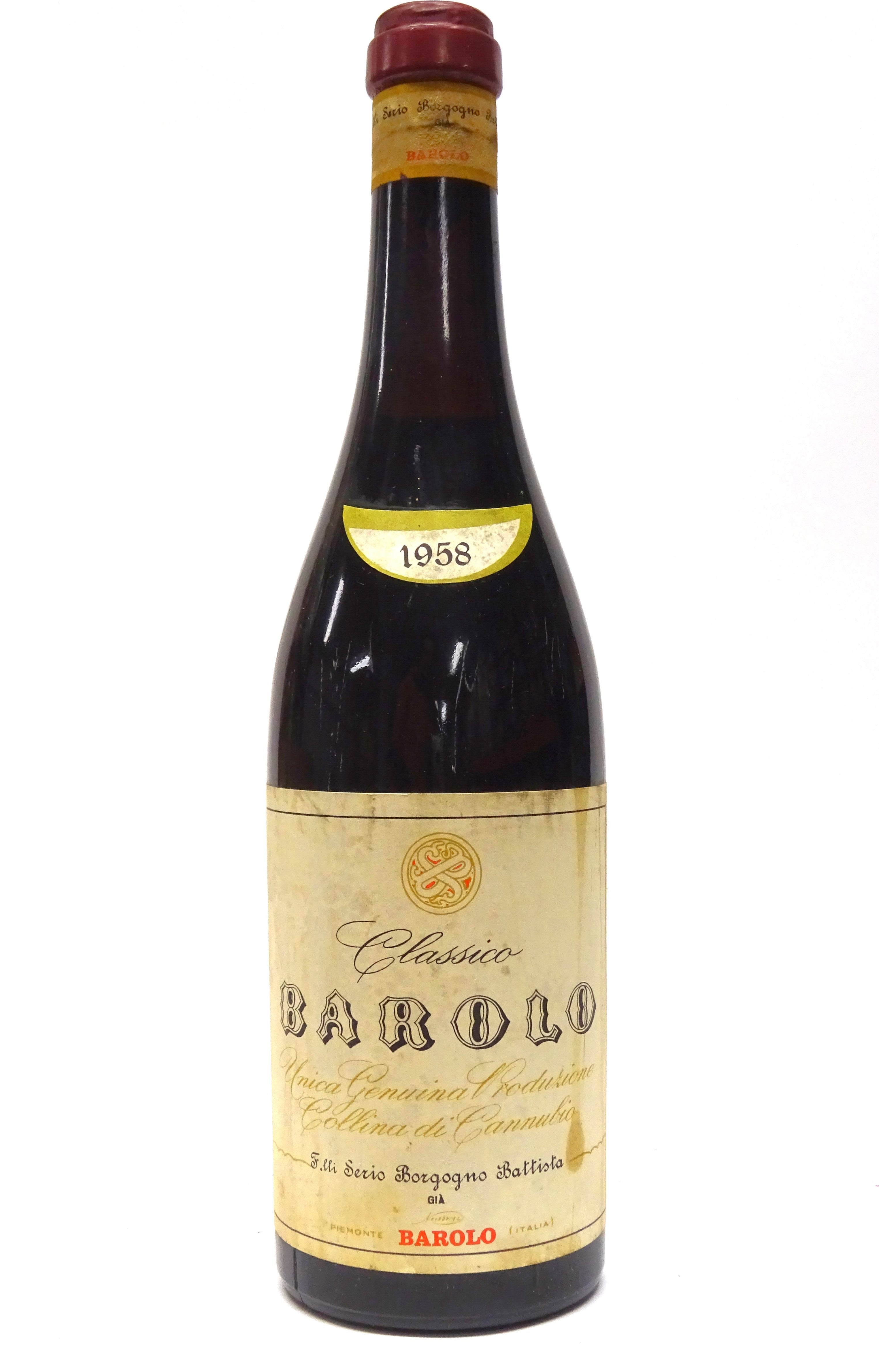 Borgogno, Serio & Battista 1958 Barolo