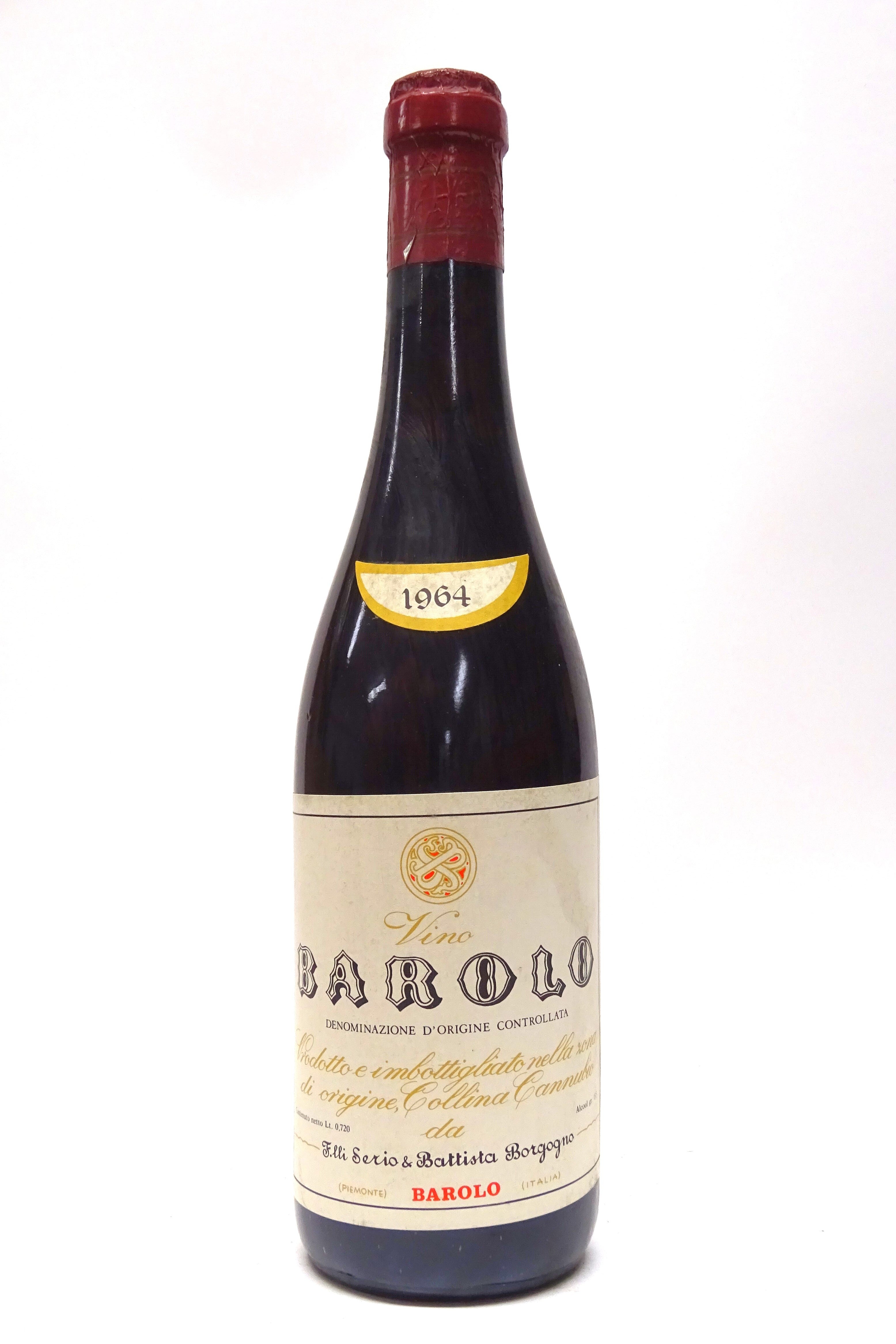 Borgogno, Serio & Battista 1964 Barolo Collina Cannubi