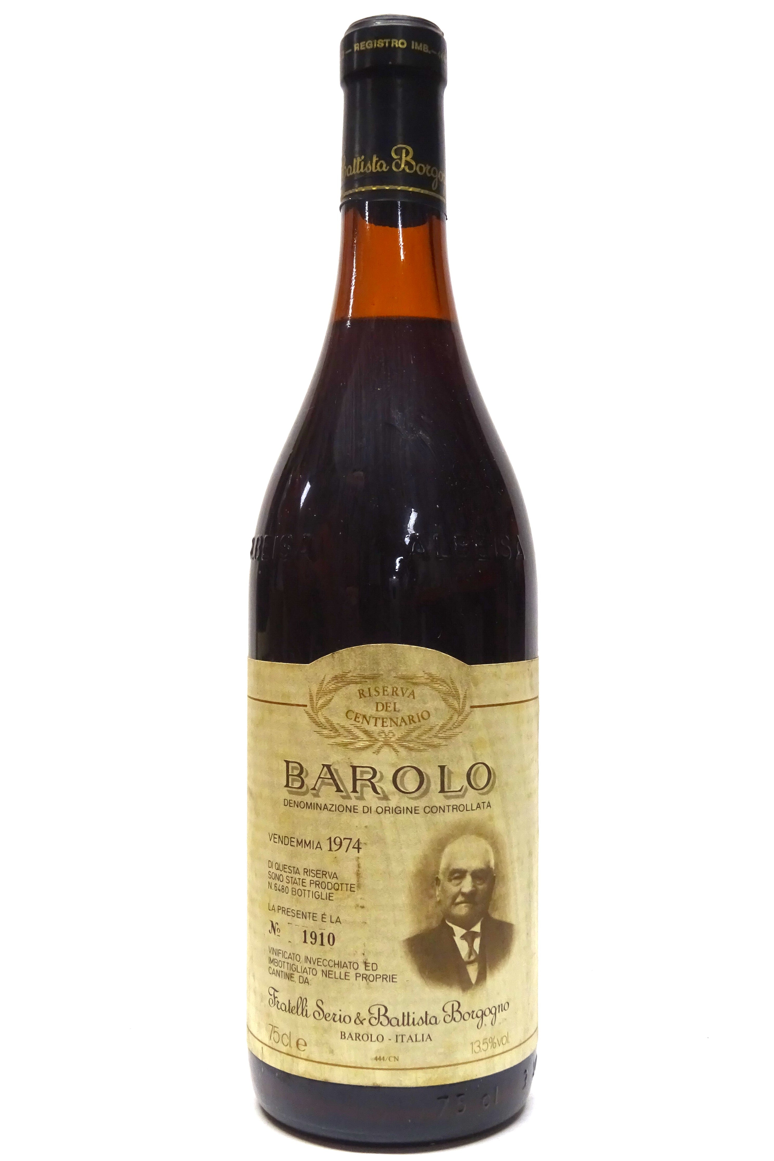 Borgogno, Serio & Battista 1974 Barolo Riserva del Centenario
