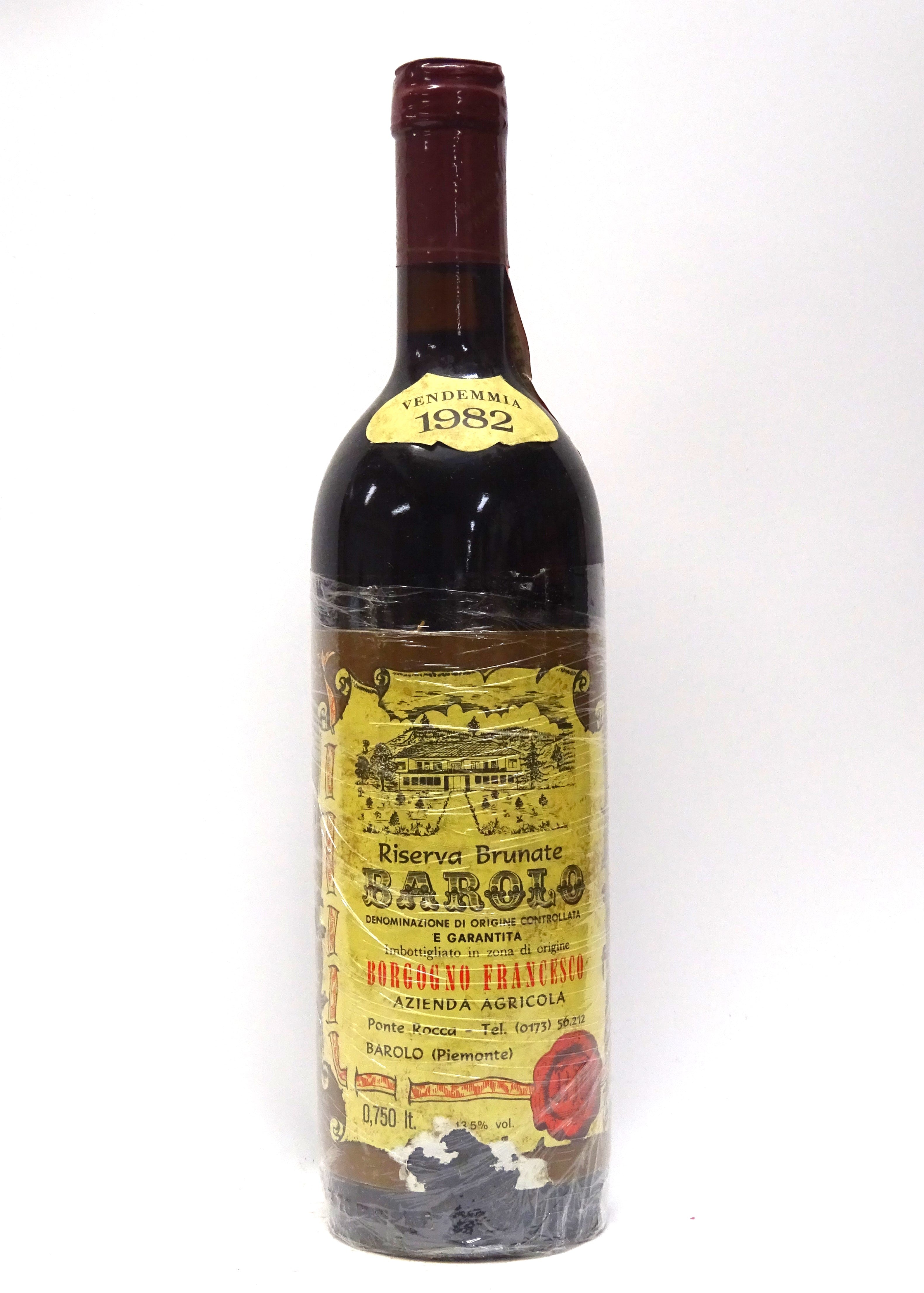 Borgogno, Francesco 1982 Barolo Riserva Brunate