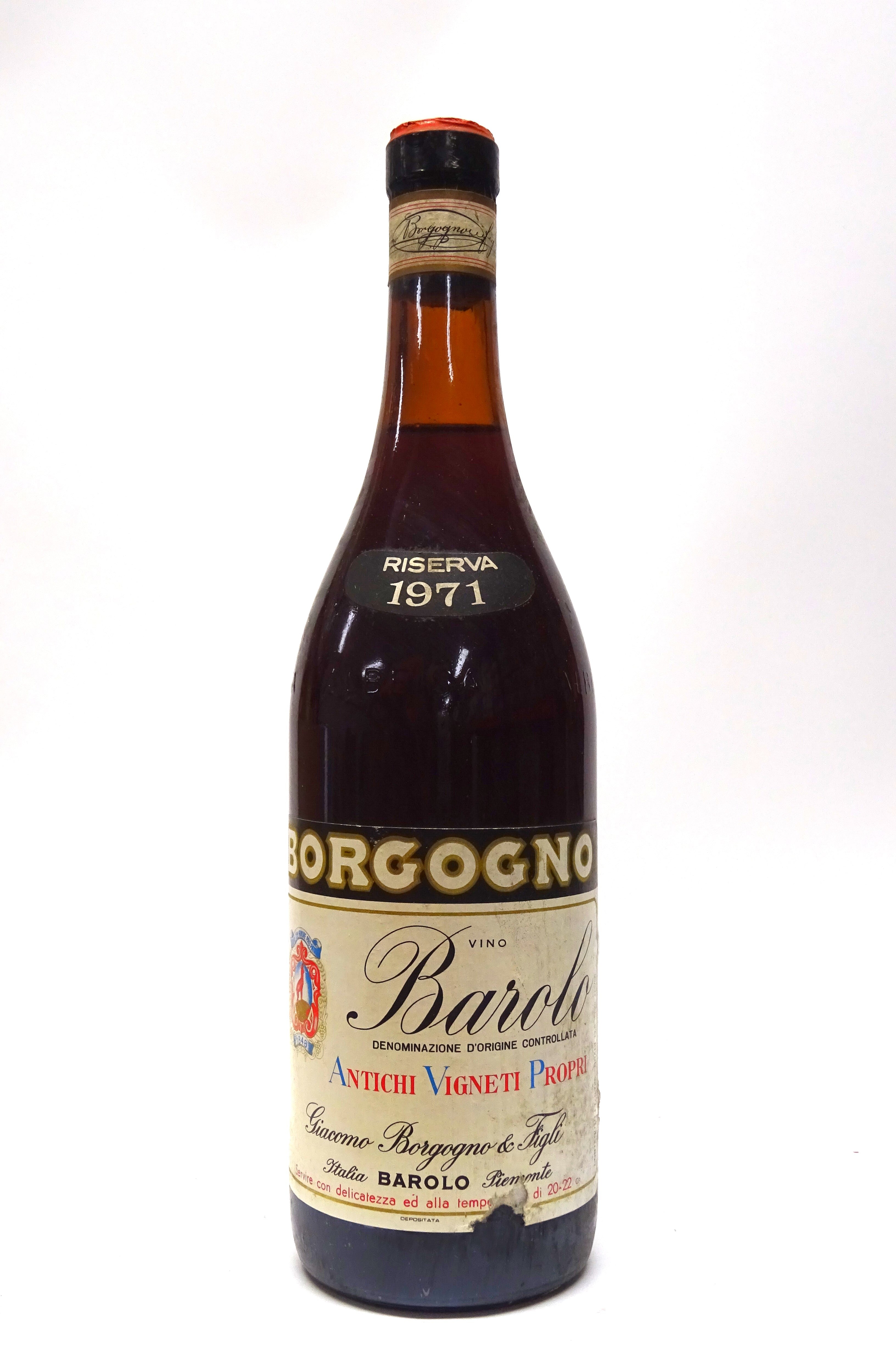 Borgogno, Giacomo 1971 Barolo Riserva