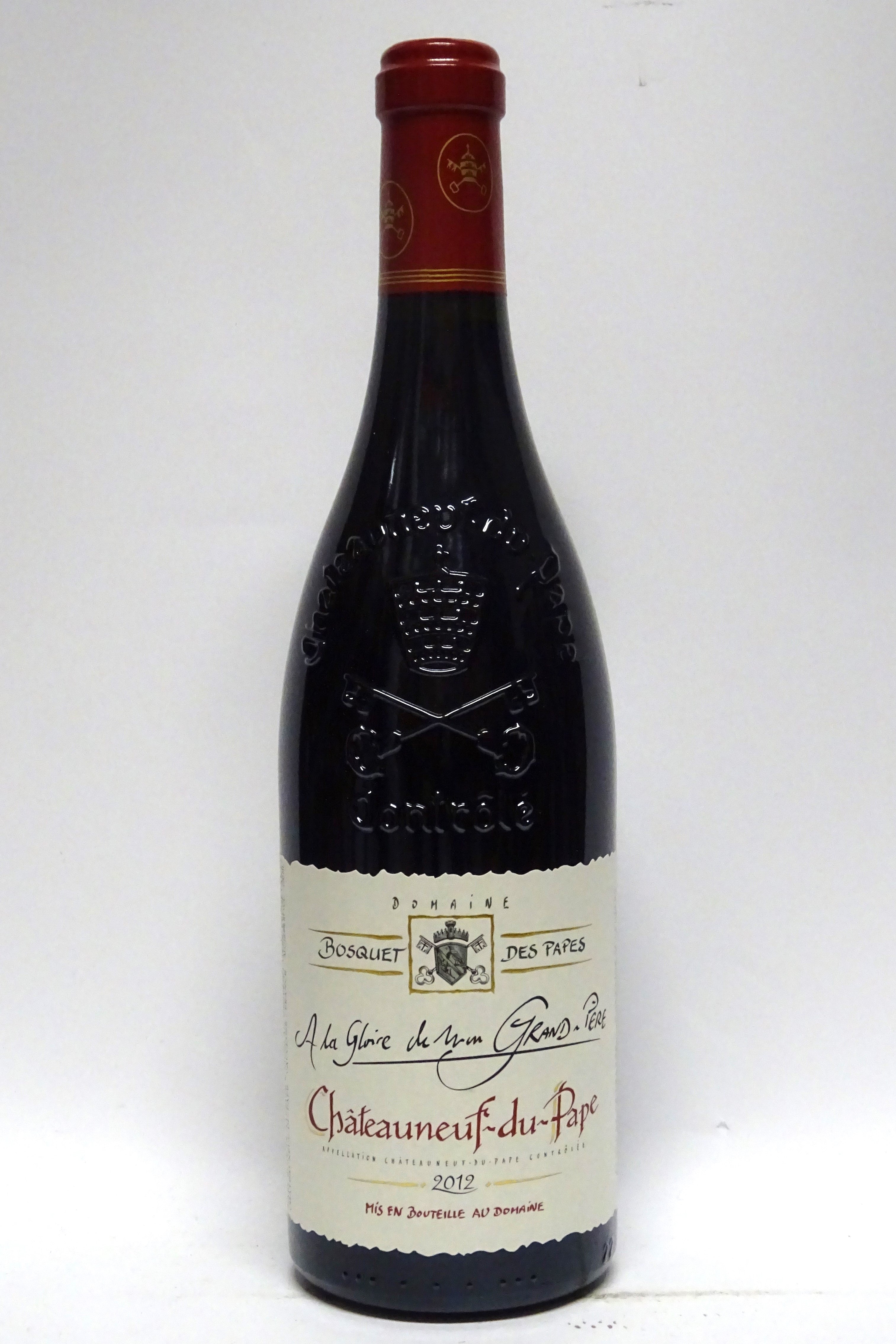 Bosquet des Papes 2012 Chateauneuf-du-Pape A la Glorie de mon Grand Pere