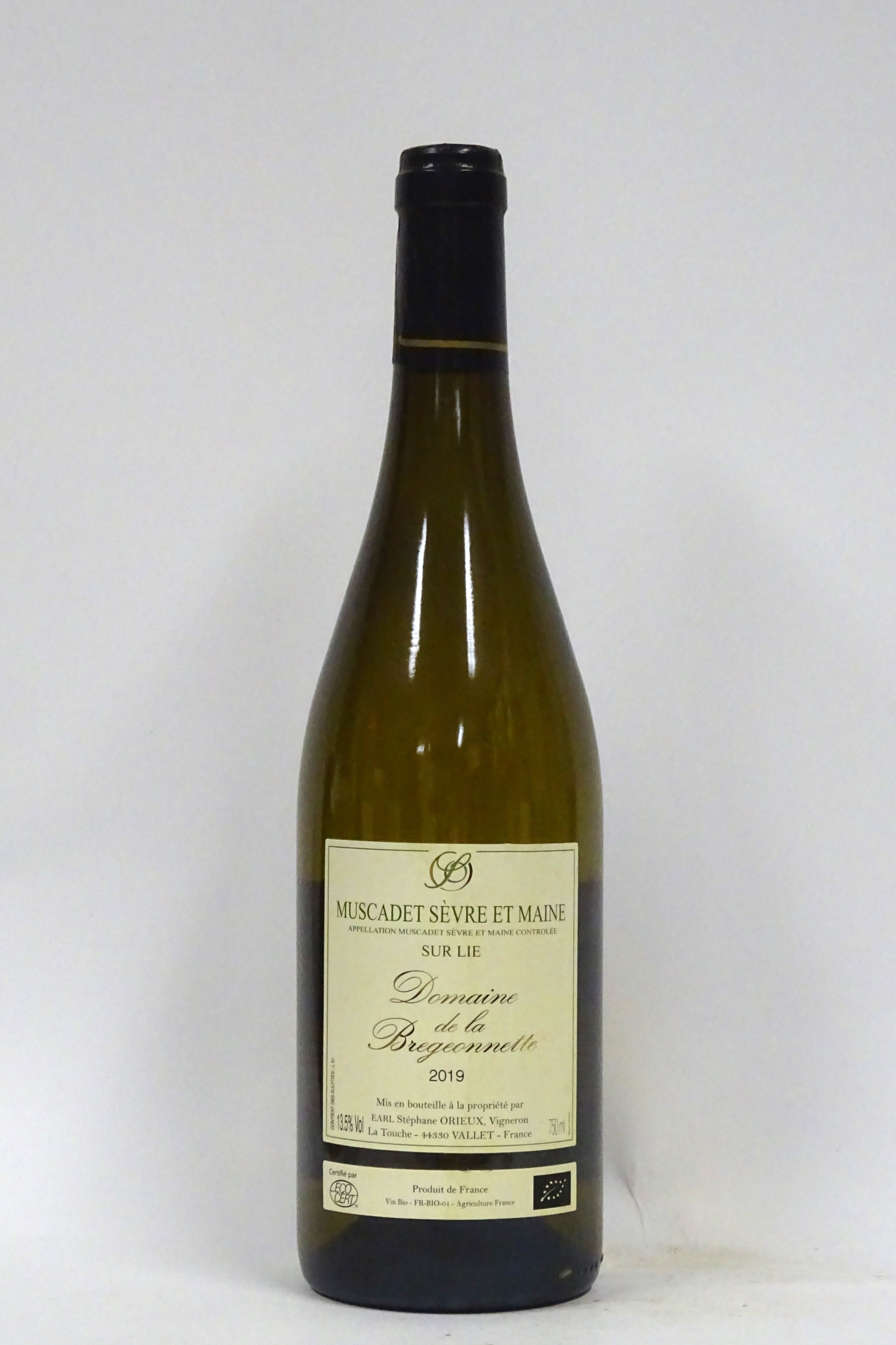 Bregeonnette 2022 Muscadet Sevre et Maine