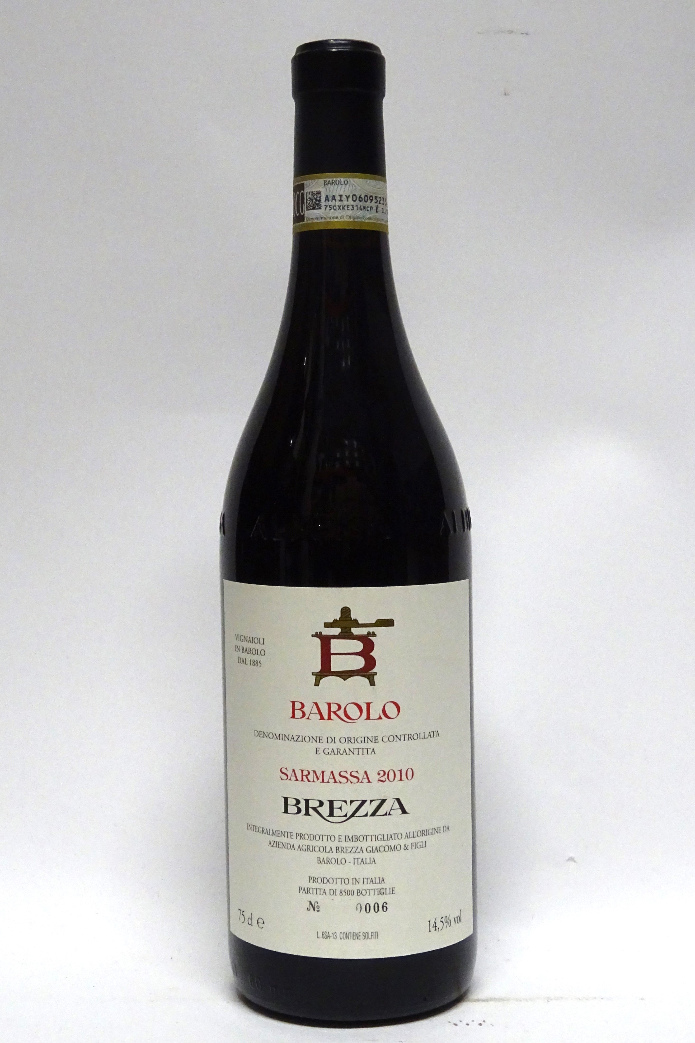 Brezza 2010 Barolo Sarmassa