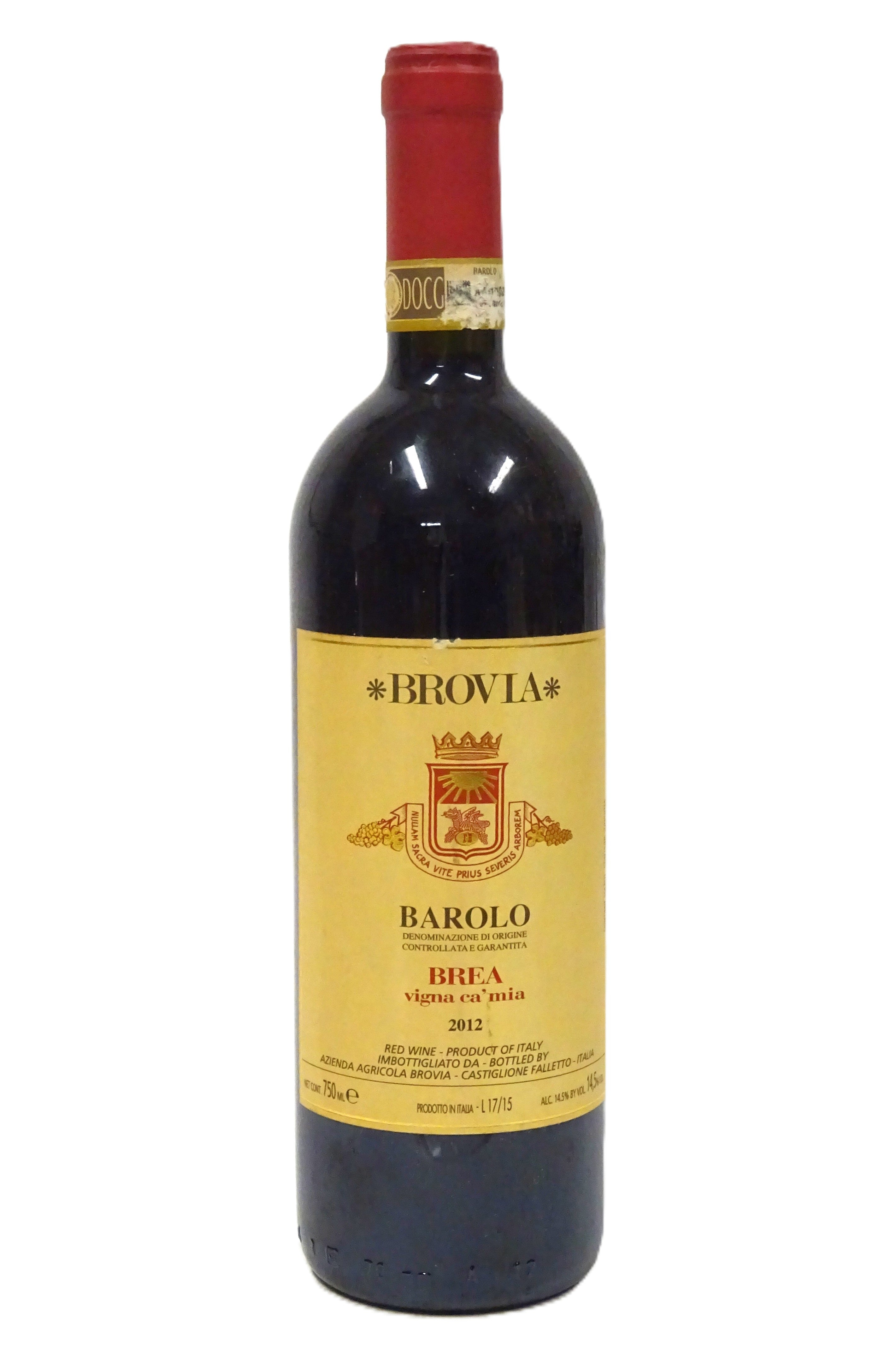 Brovia 2012 Barolo Brea Ca'Mia