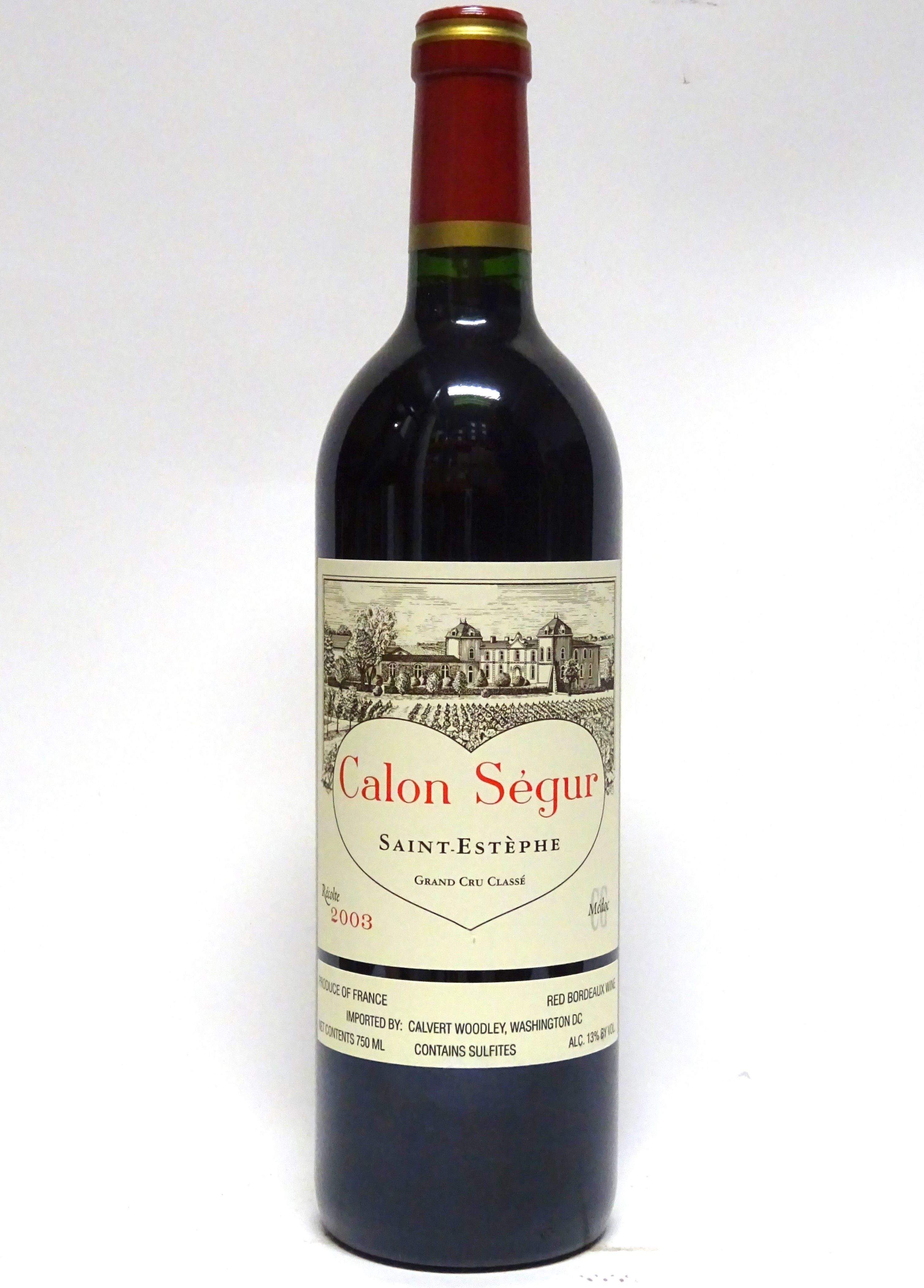 Calon Segur 2003 St. Estephe