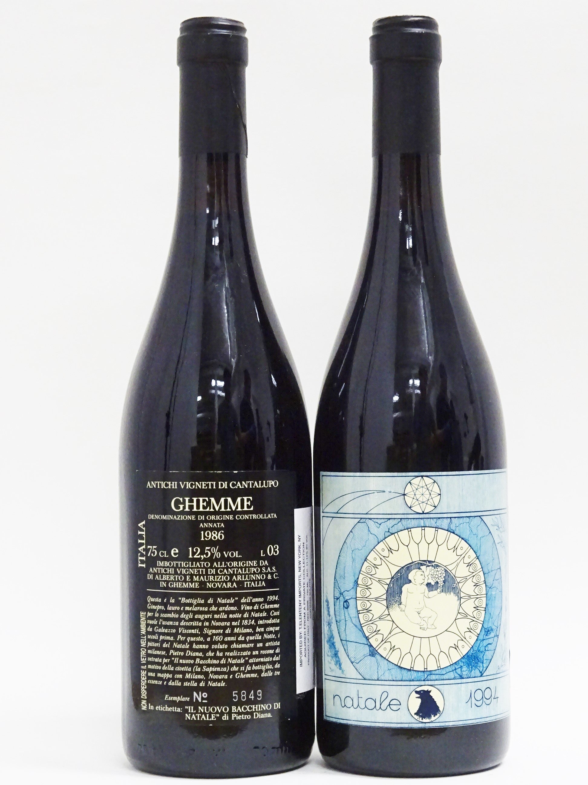 Cantalupo 1986 Ghemme Natale