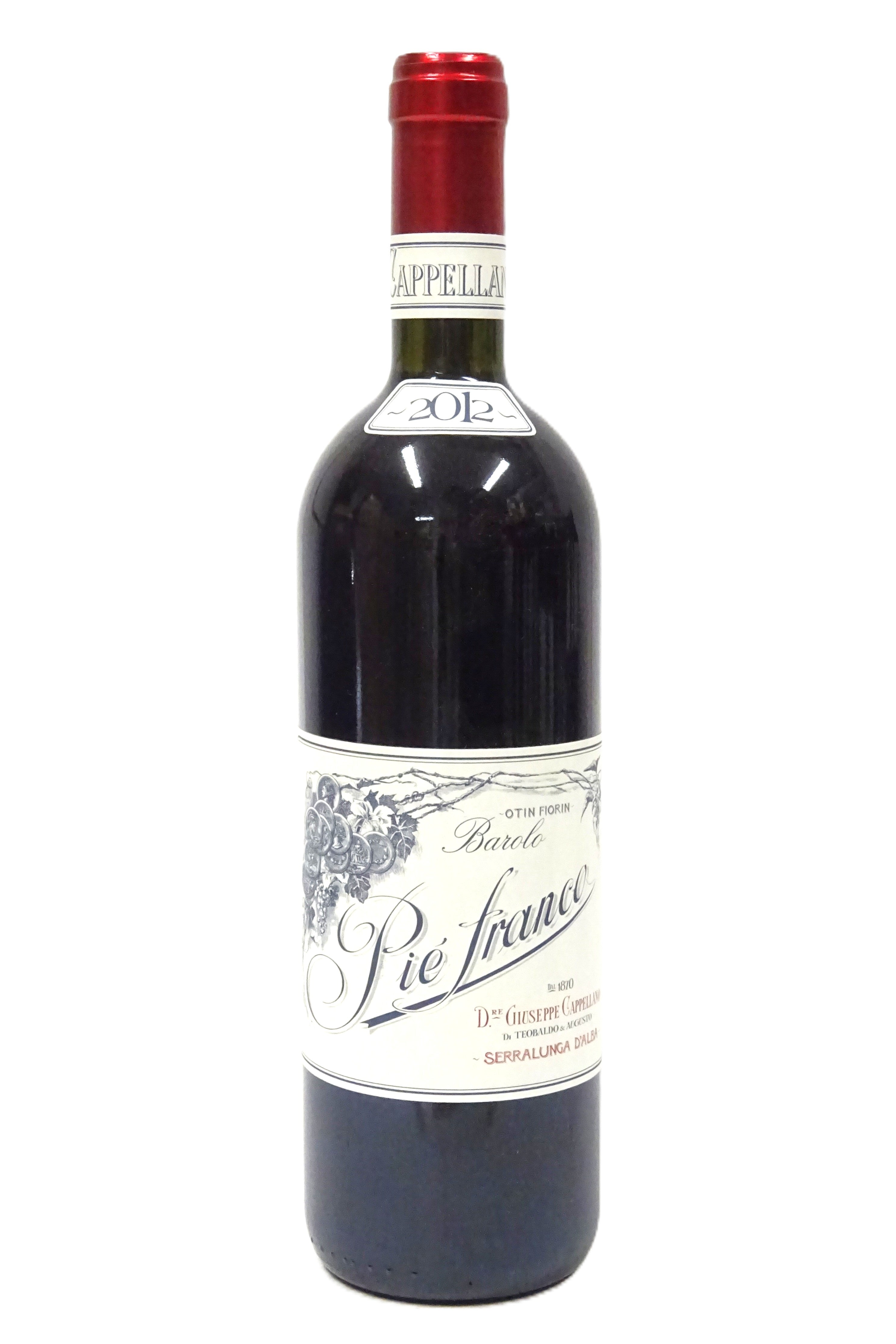 Cappellano 2012 Barolo Pie Franco