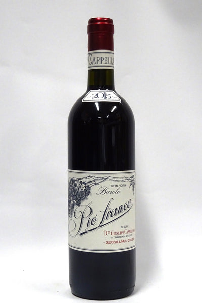 【予約】 – Franco Pie Barolo 2015 Cappellano Chambers Wines Street ワイン