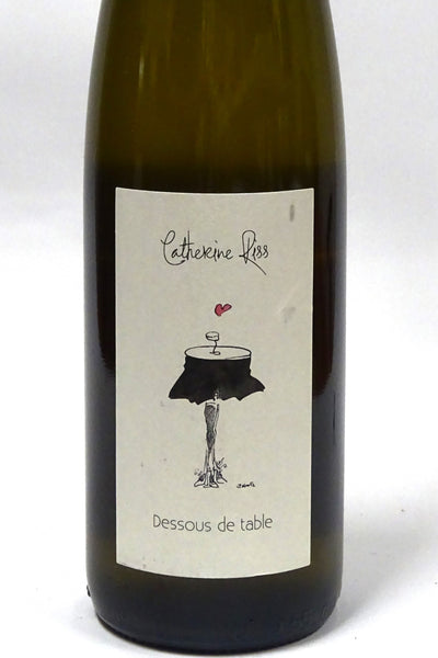 Catherine Riss 2018 Alsace Dessous de Table – Chambers Street Wines