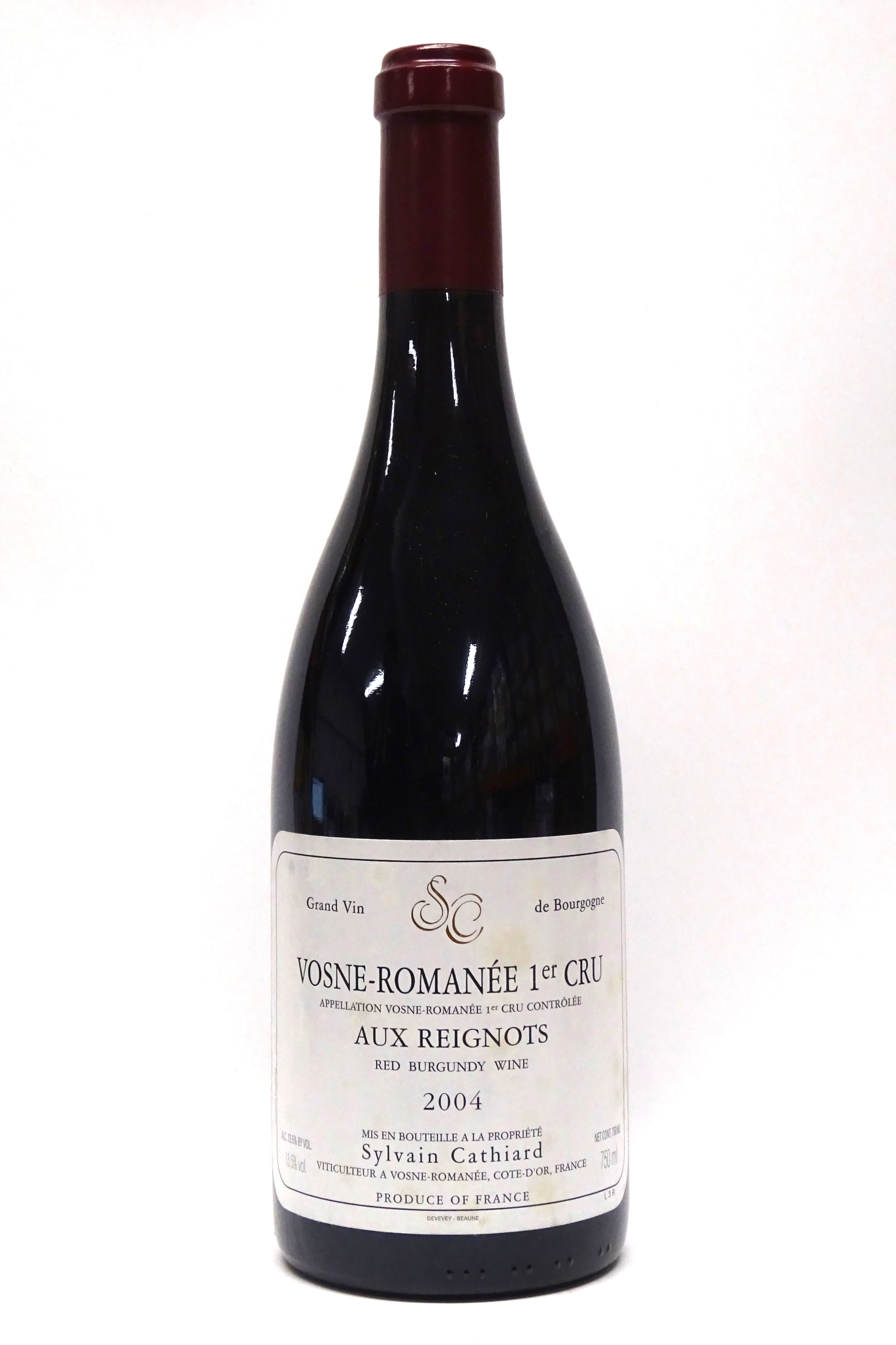 Cathiard, Sylvain 2004 Vosne Romanee 1er Cru Aux Reignots