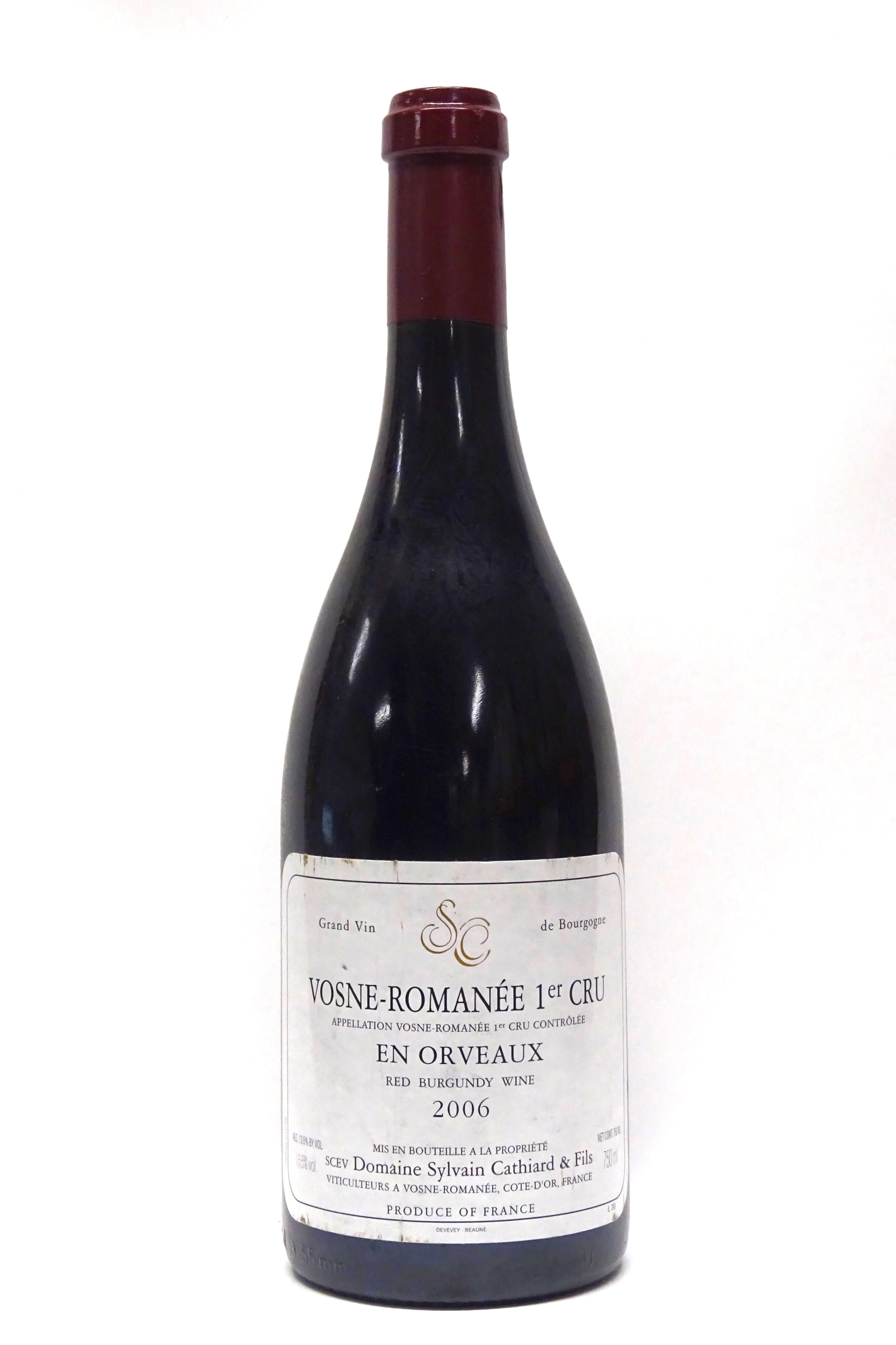 Cathiard, Sylvain 2006 Vosne Romanee 1er Cru En Orveaux