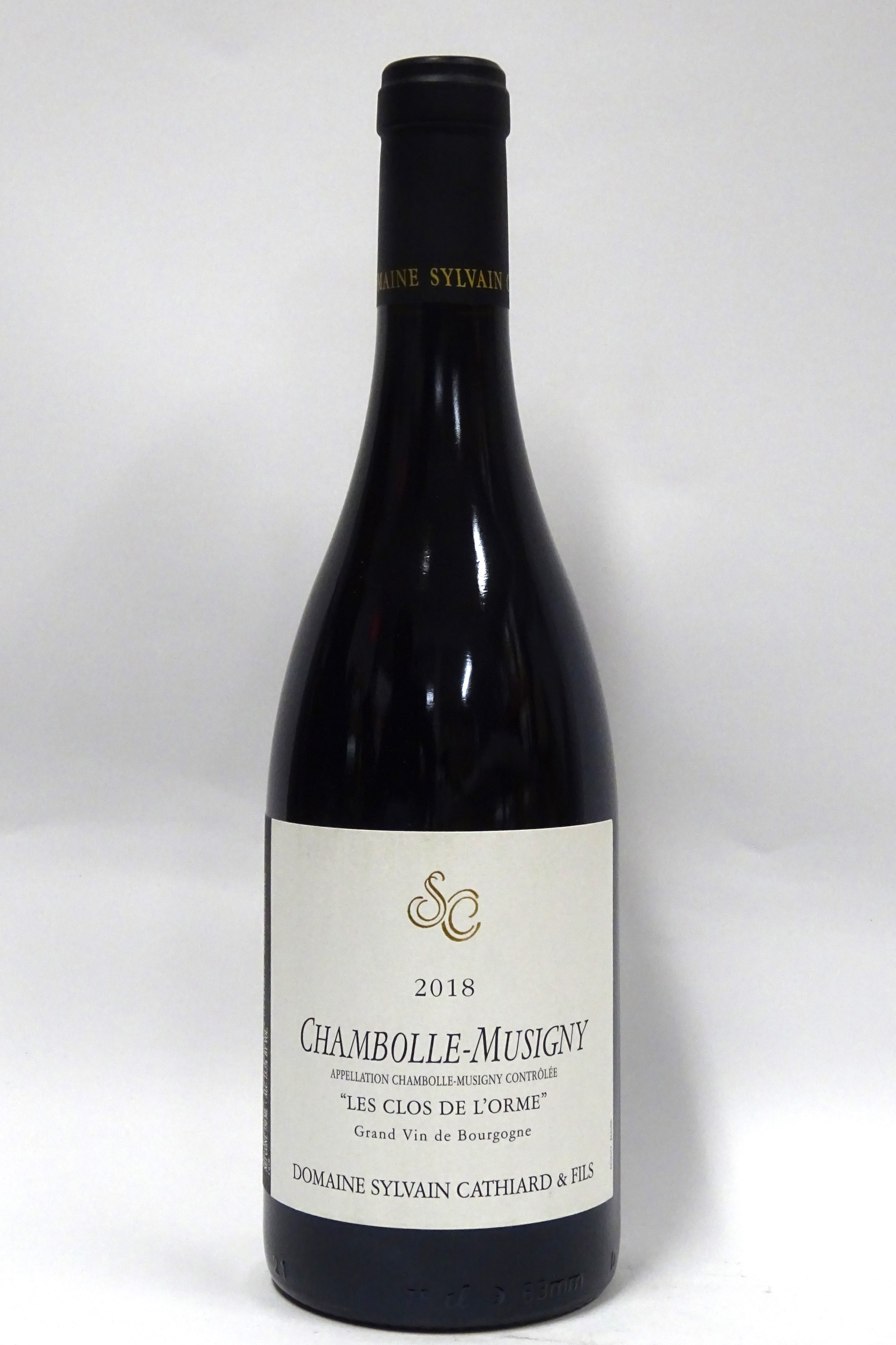 Cathiard 2018 Chambolle-Musigny Les Clos de l'Orme