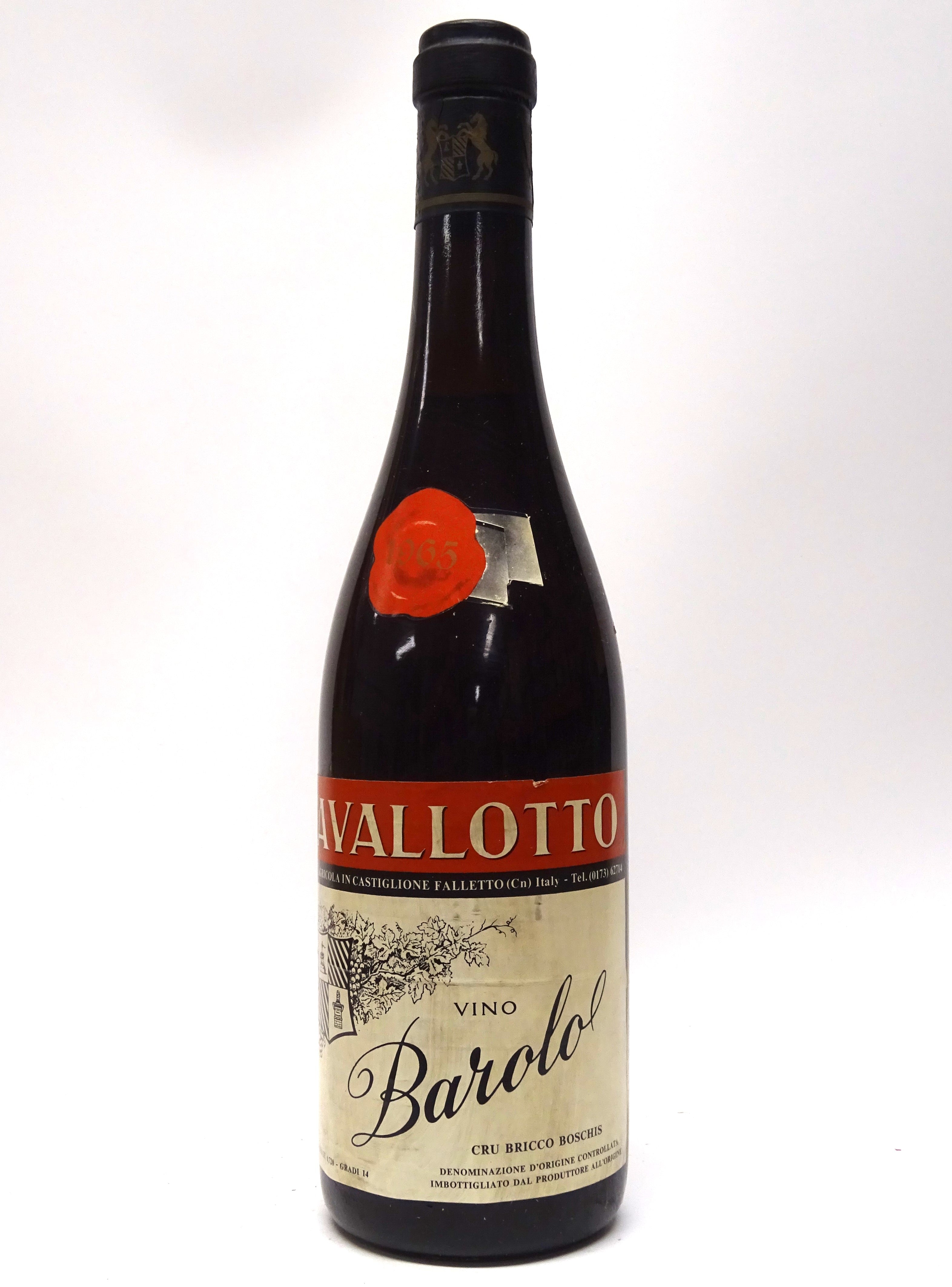 Cavallotto 1965 Barolo Bricco Boschis