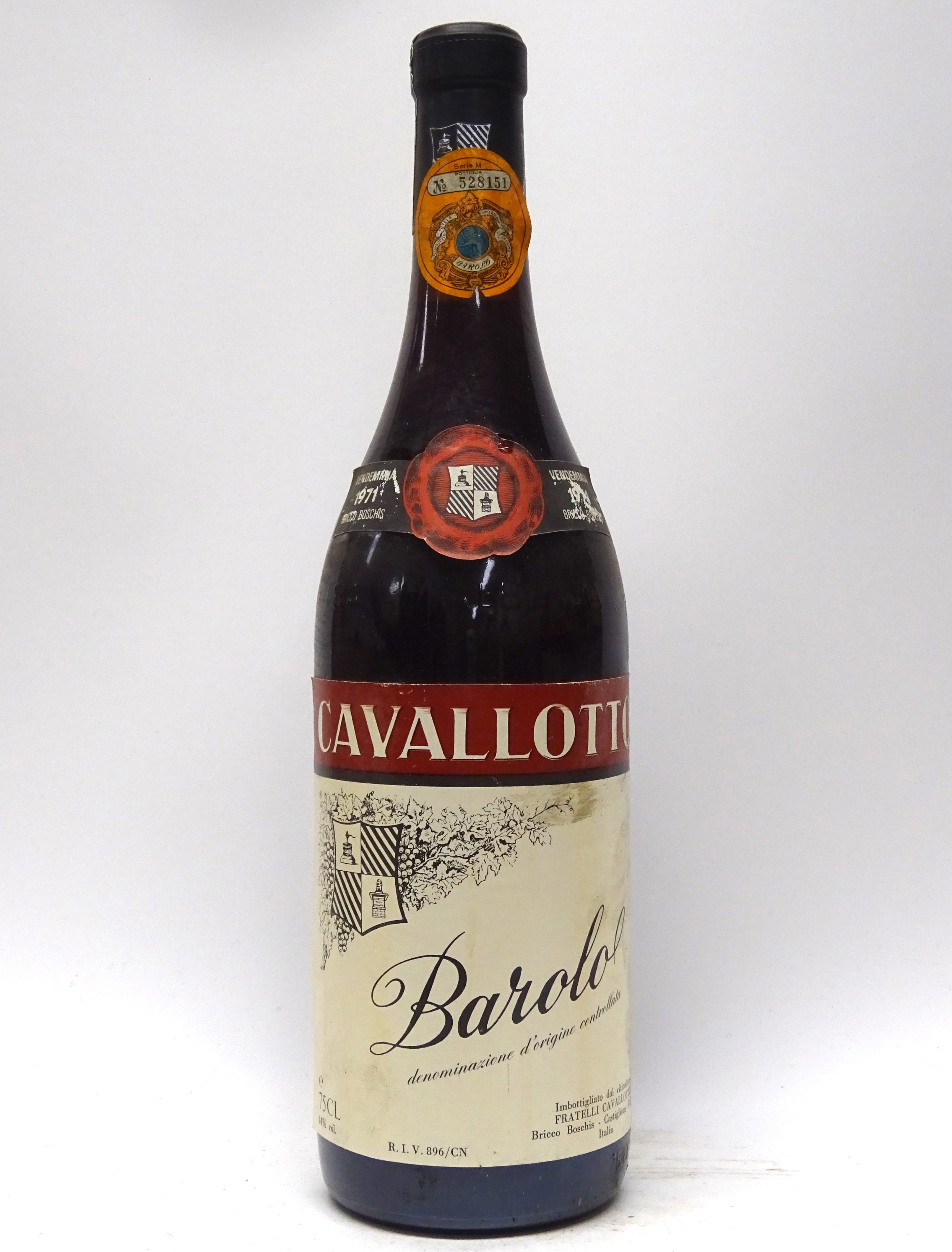 Cavallotto 1971 Barolo Bricco Boschis