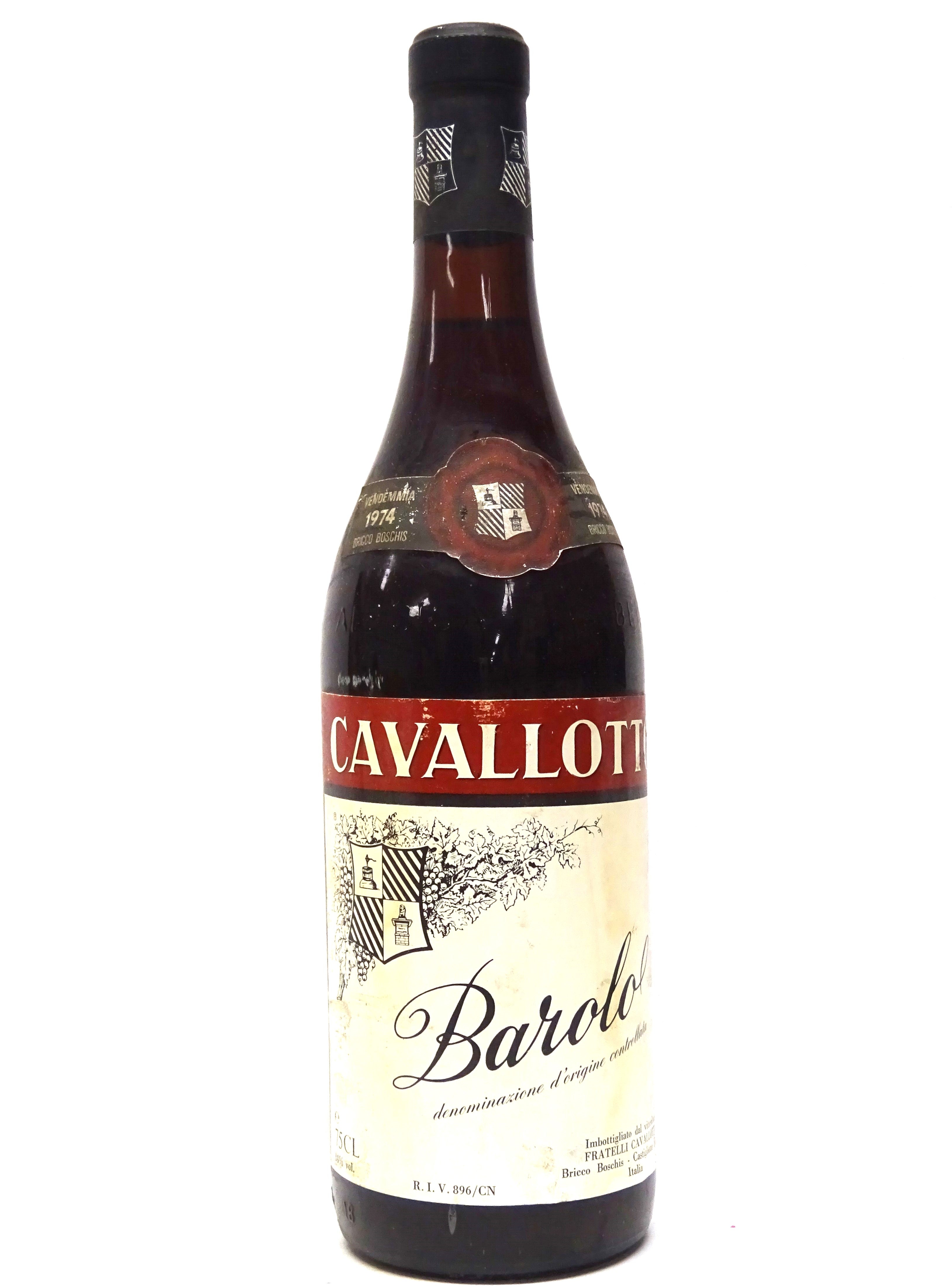 Cavallotto 1974 Barolo Bricco Boschis