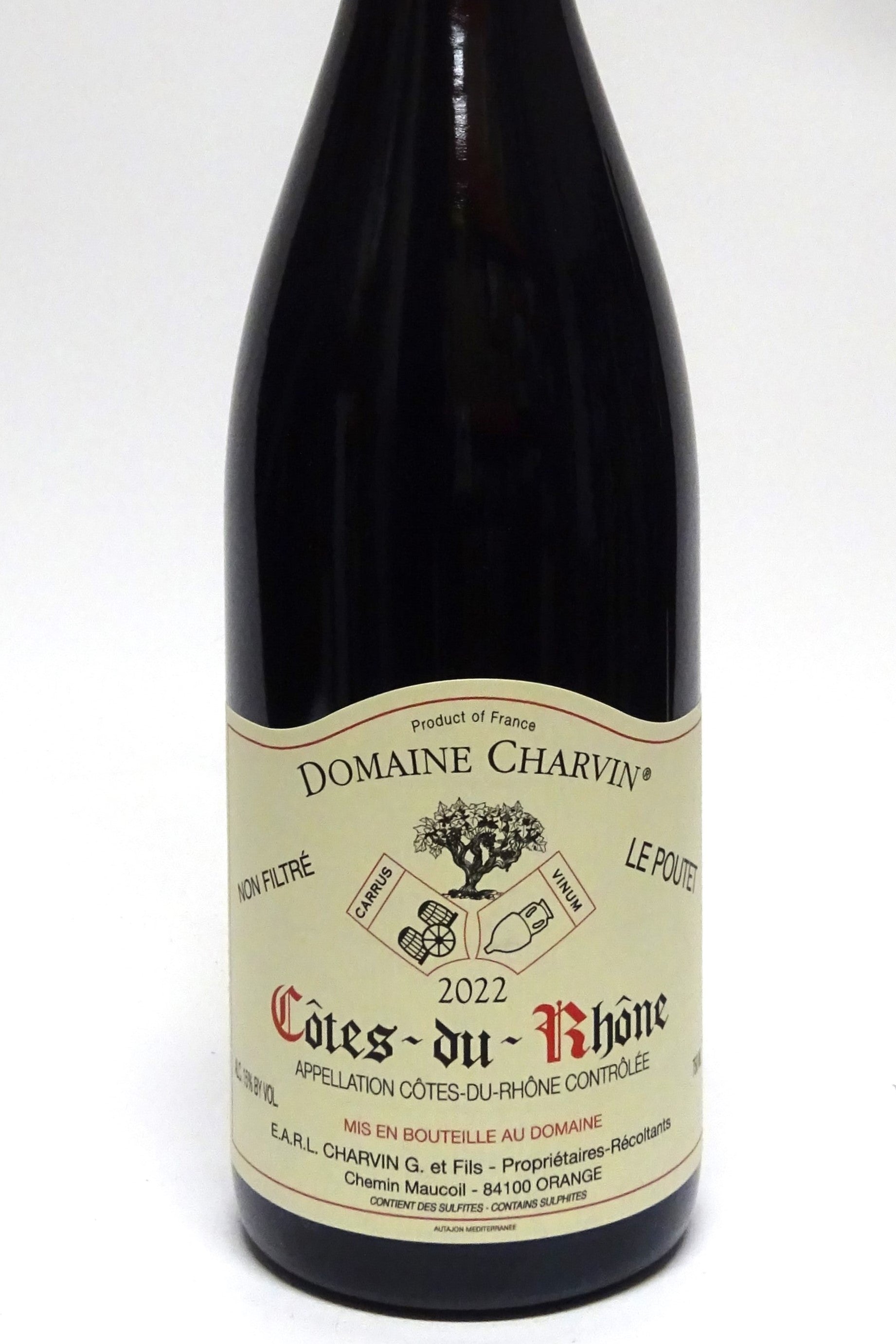 Charvin 2022 Cotes-du-Rhone "Le Poutet”
