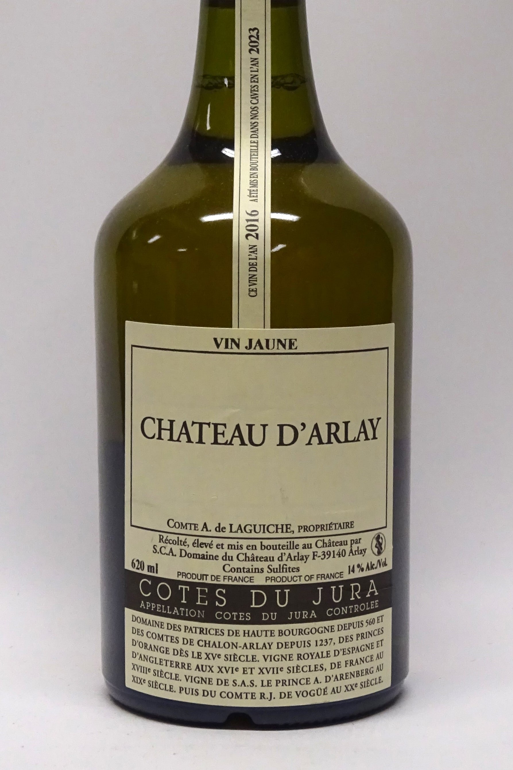 Chateau D'Arlay 2016 Vin Jaune