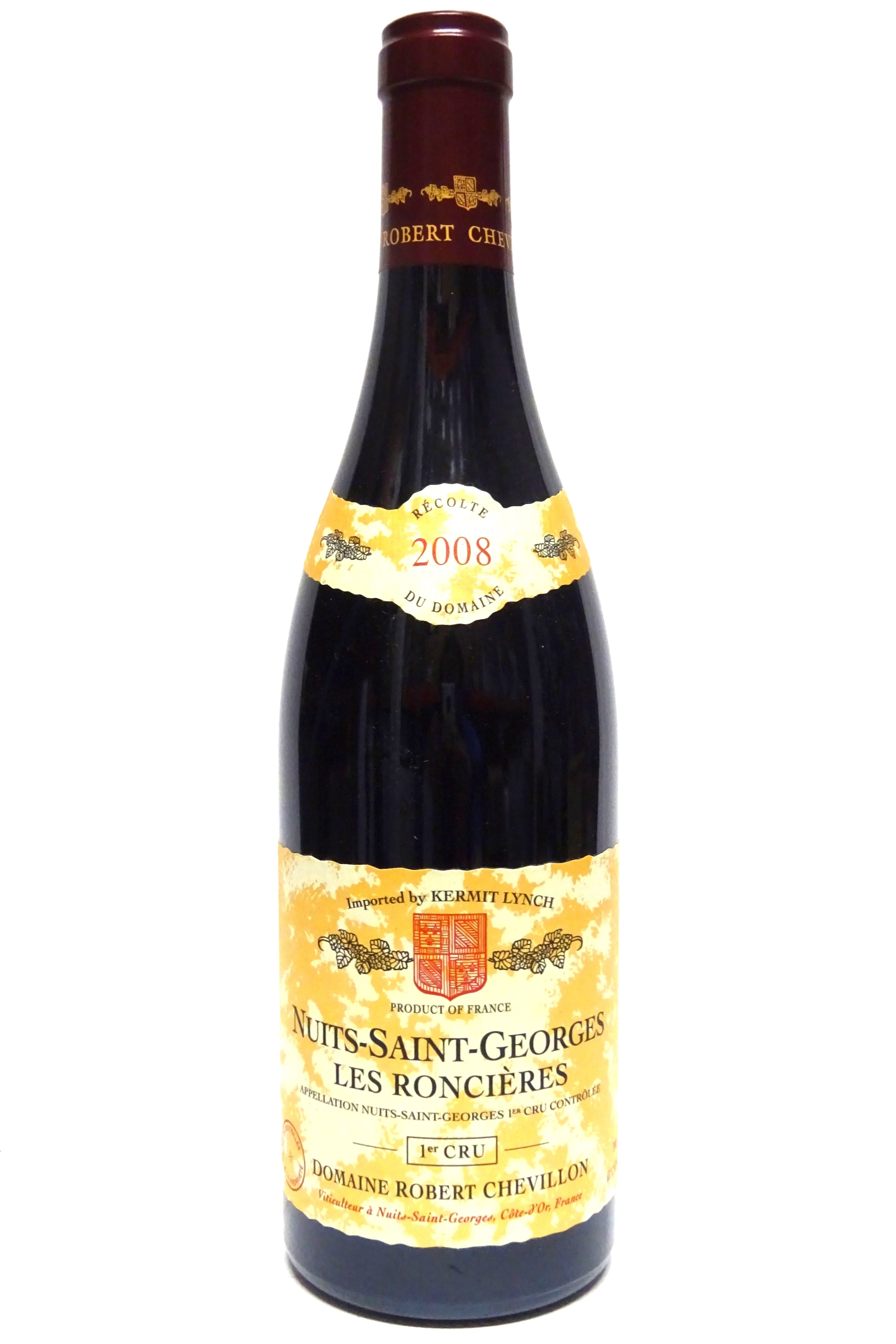 Chevillon 2008 Nuits St. Georges 1er Cru Roncieres