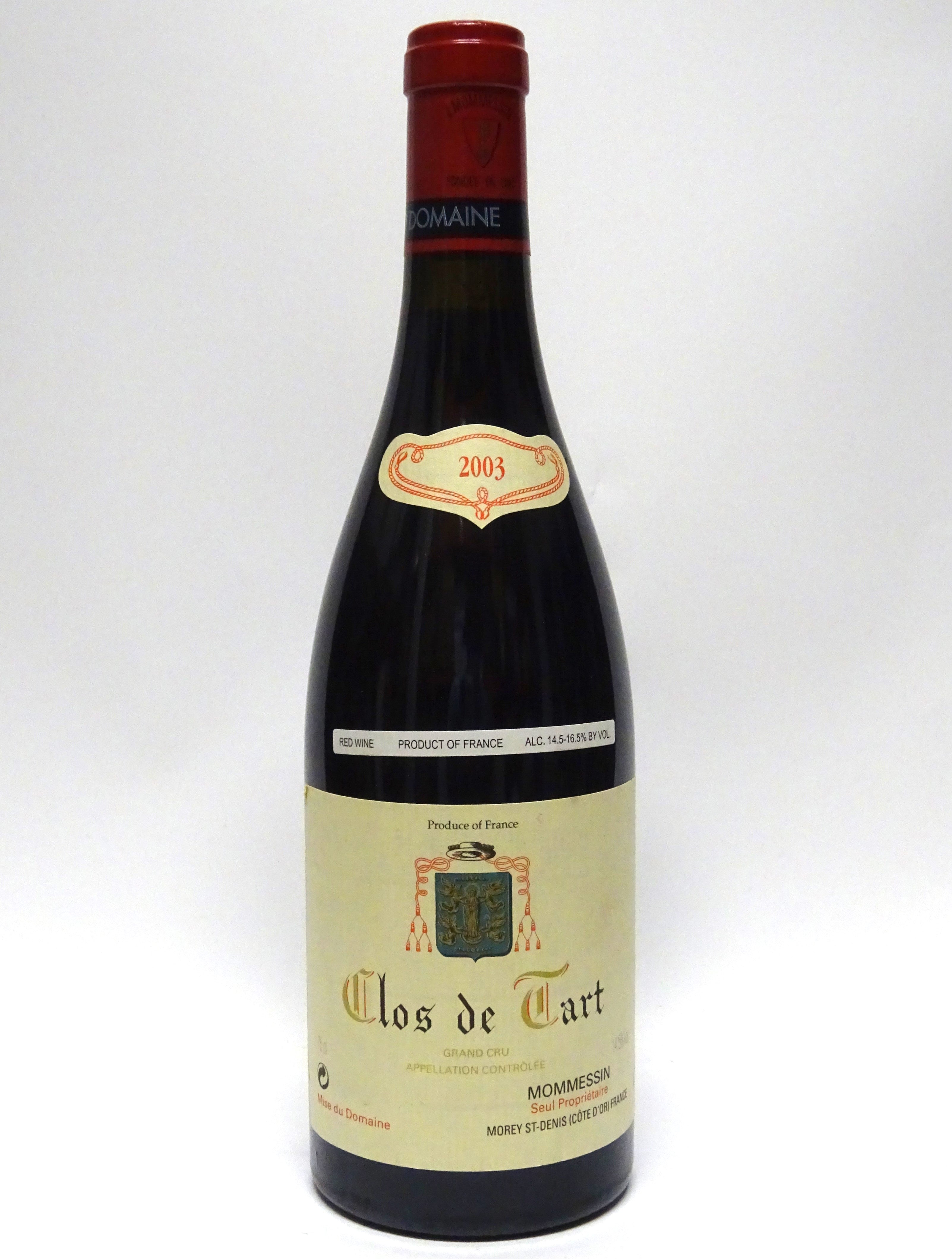 Clos de Tart 2003 Clos de Tart Grand Cru