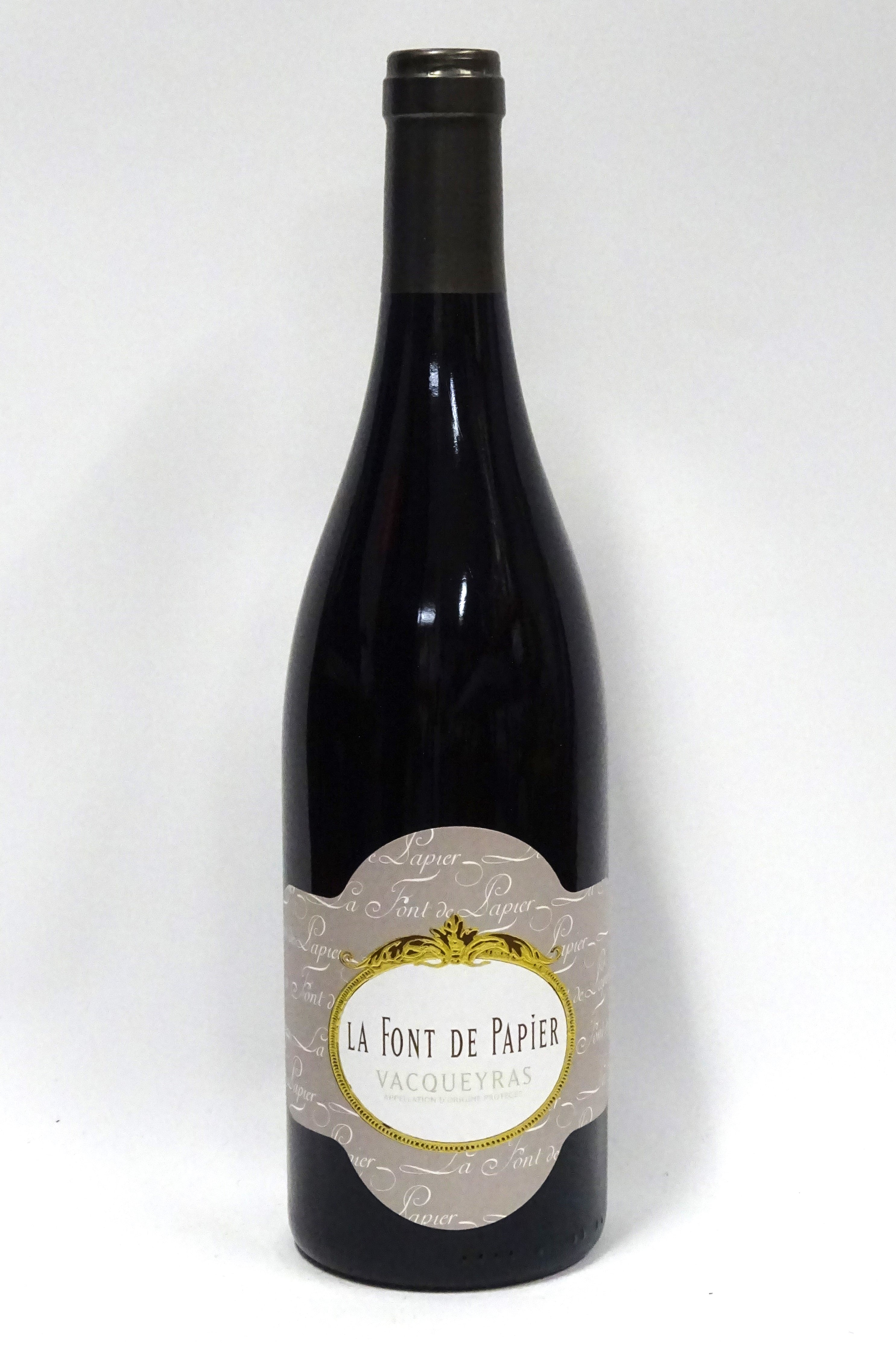 Clos du Joncuas 2022 Vacqueyras "Font du Papier"